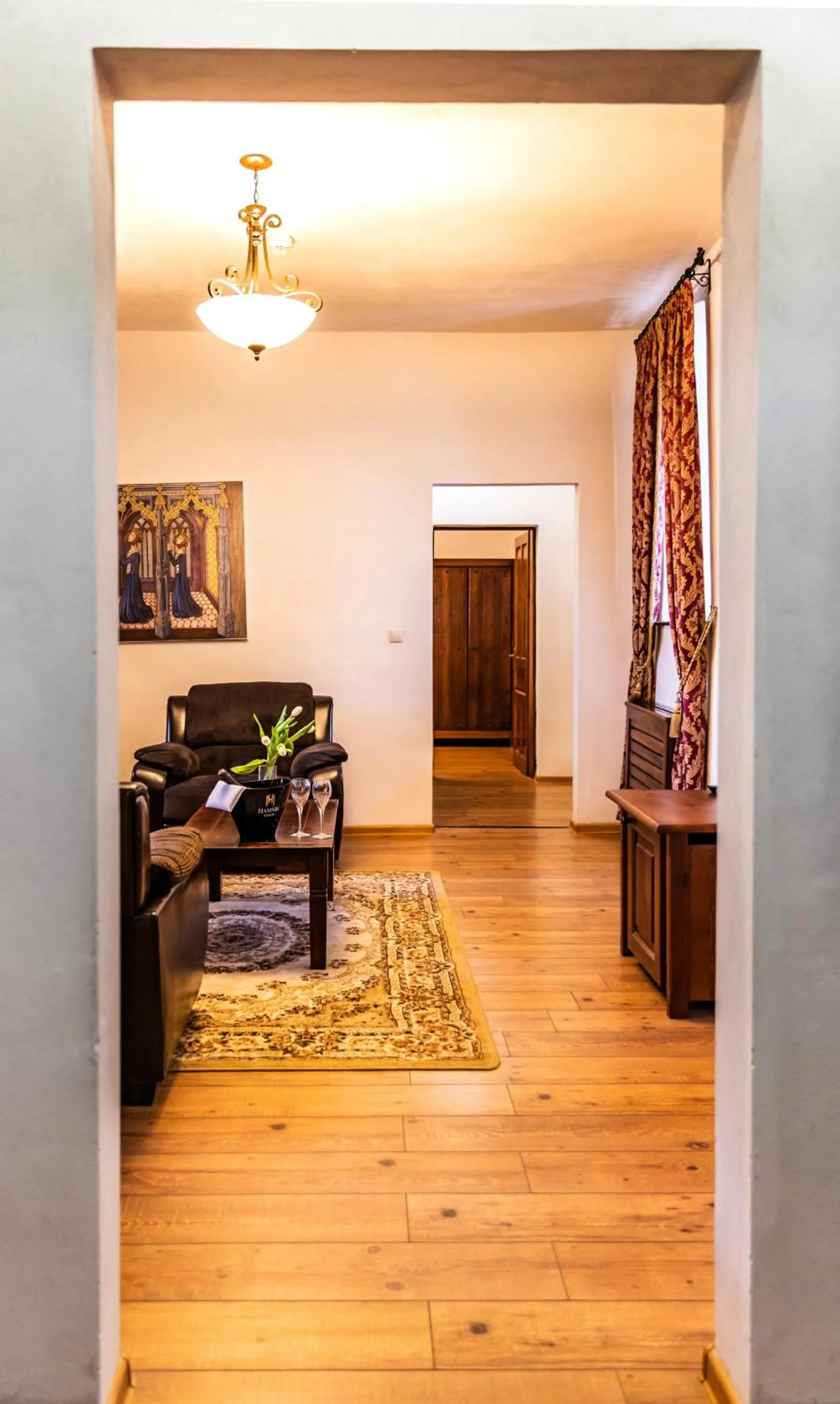 Living room in Hotel Grand Vígľaš
