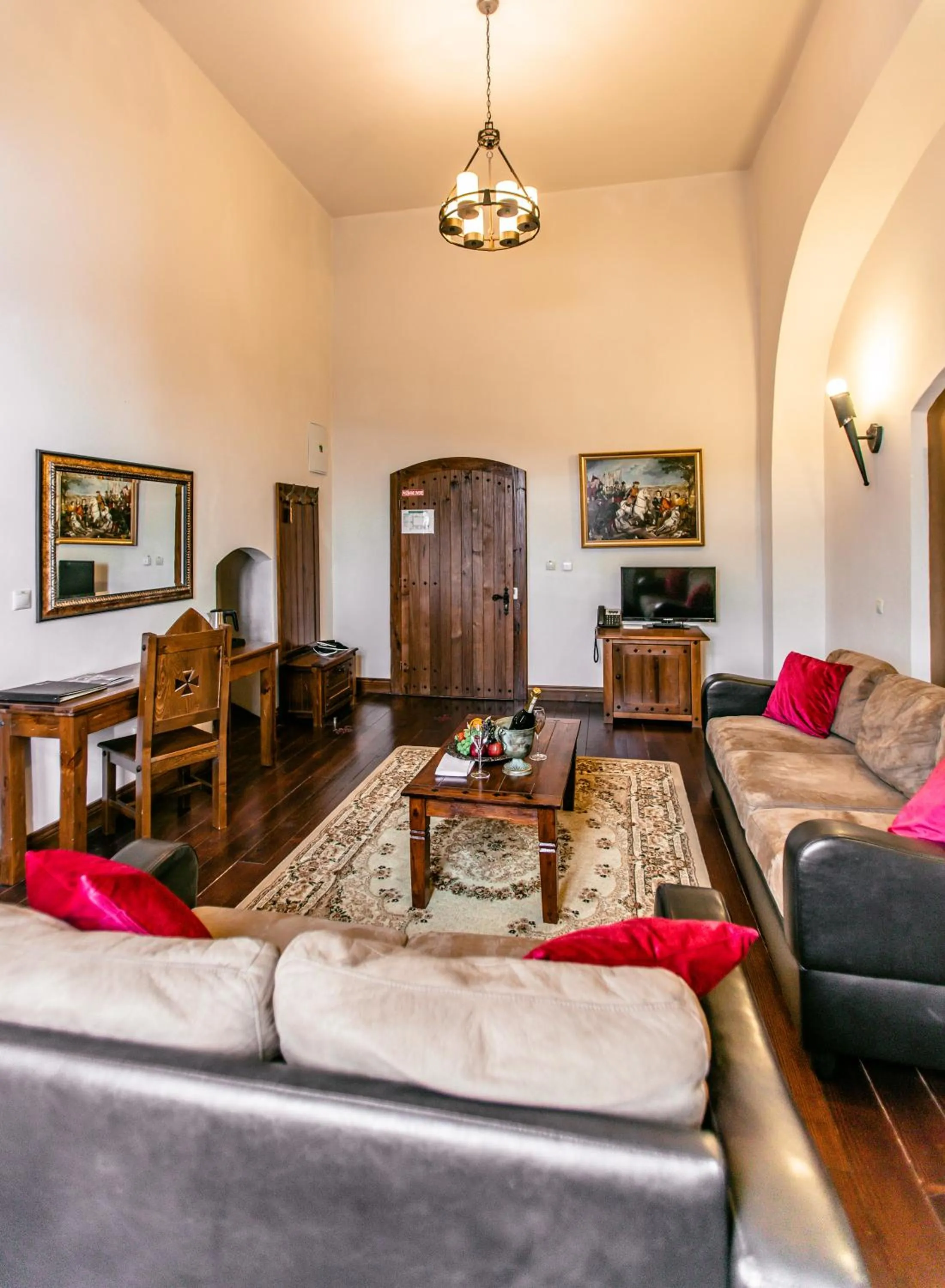 Living room in Hotel Grand Vígľaš