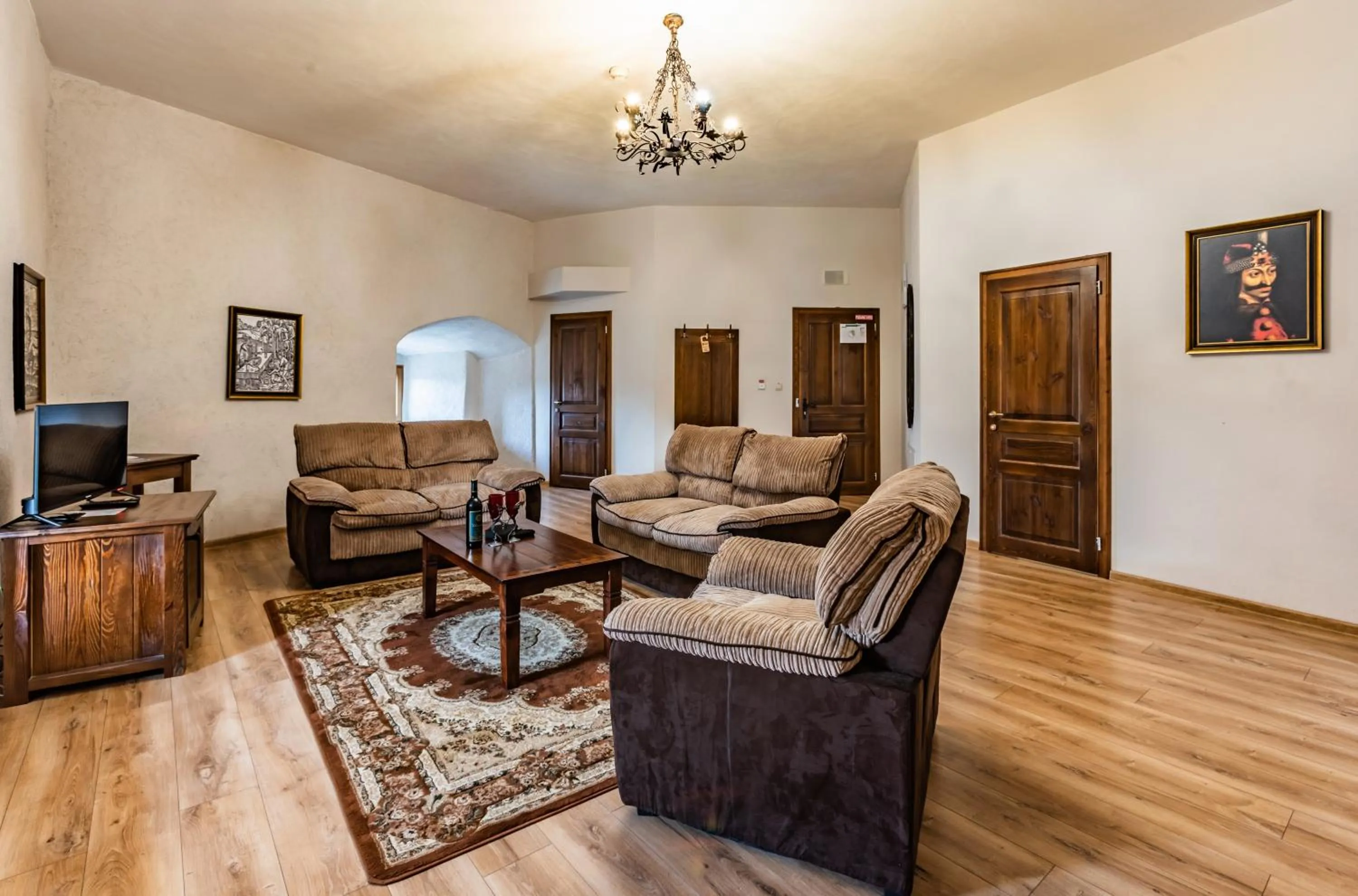 Living room in Hotel Grand Vígľaš