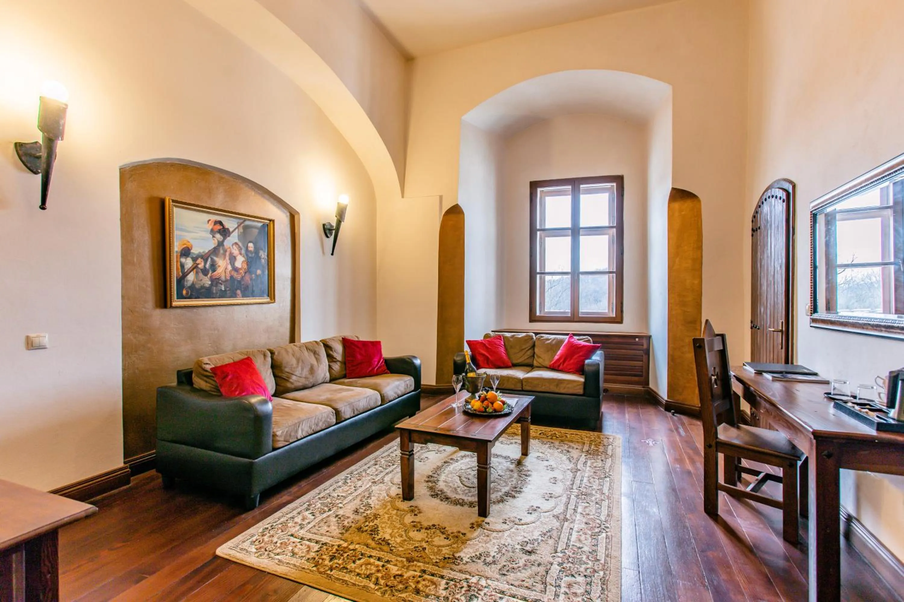 Living room in Hotel Grand Vígľaš