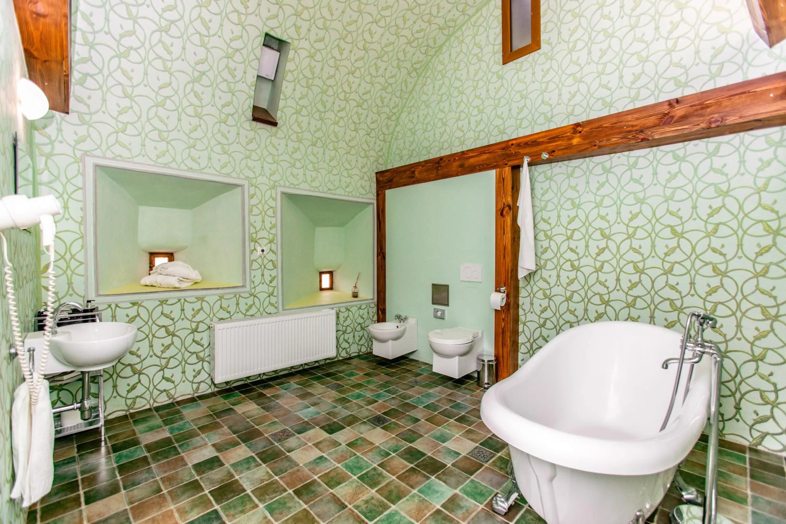 Bathroom in Hotel Grand Vígľaš