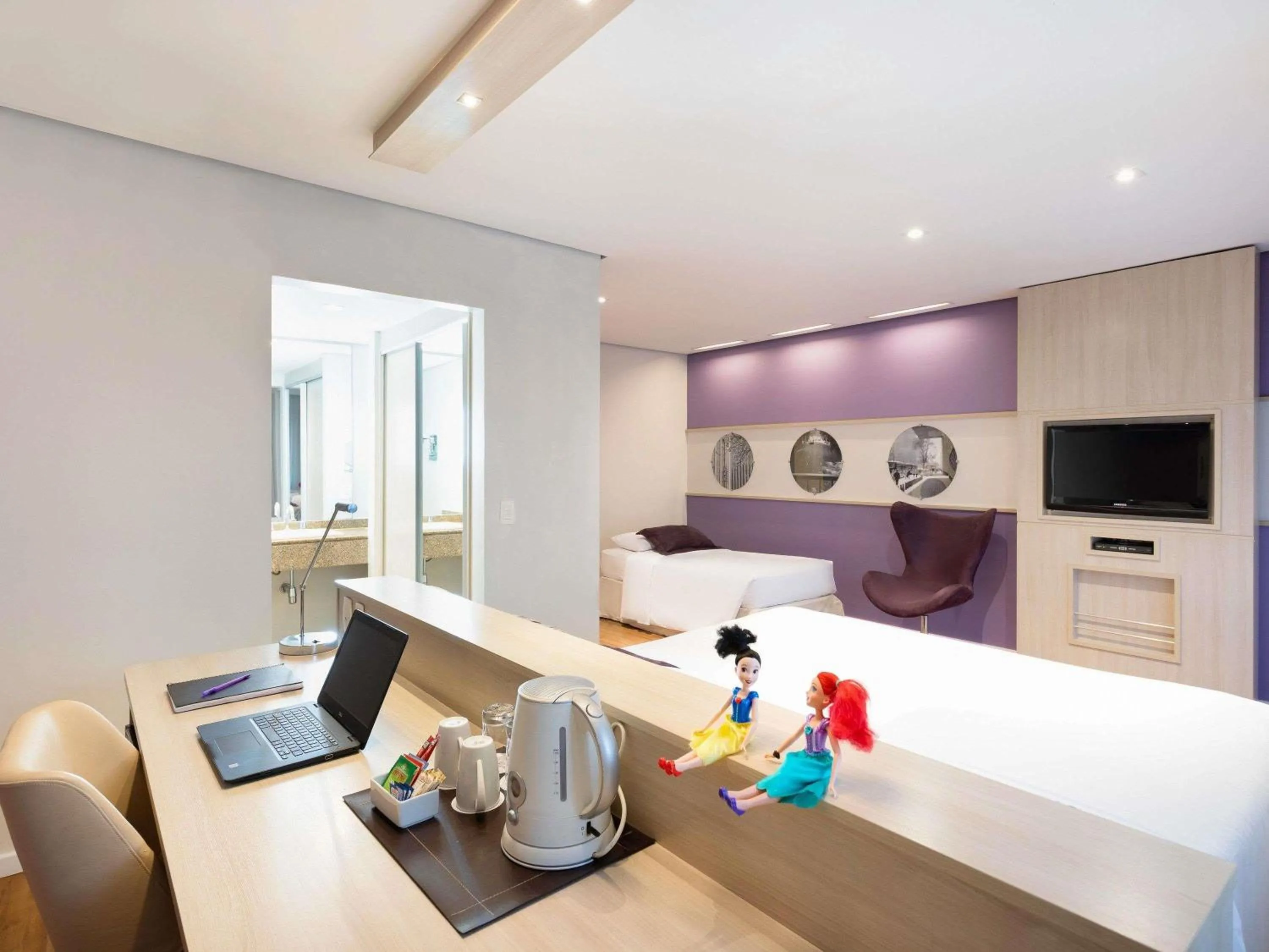 Bedroom in Mercure Sao Paulo Pamplona