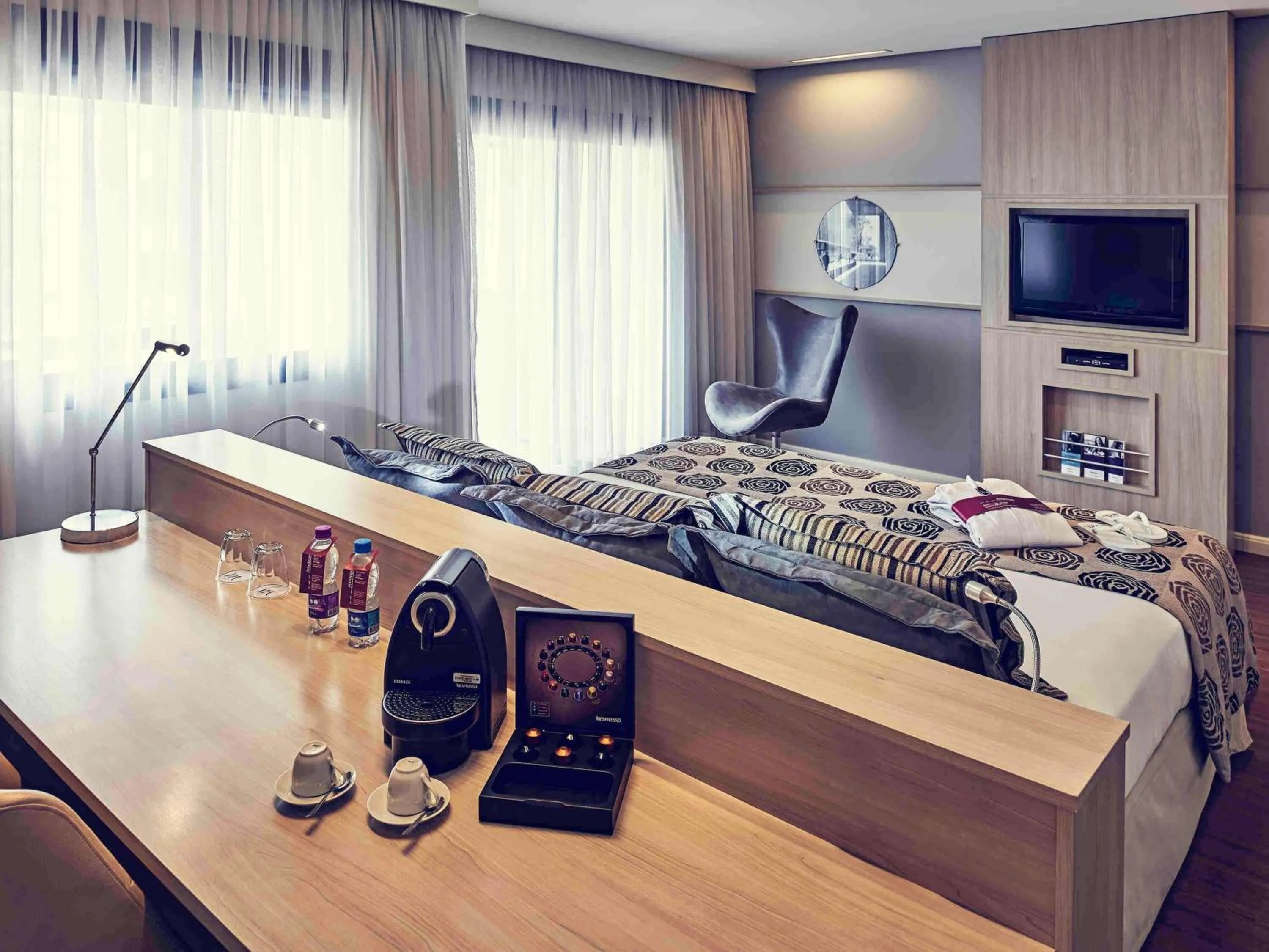 Bedroom, Bed in Mercure Sao Paulo Pamplona