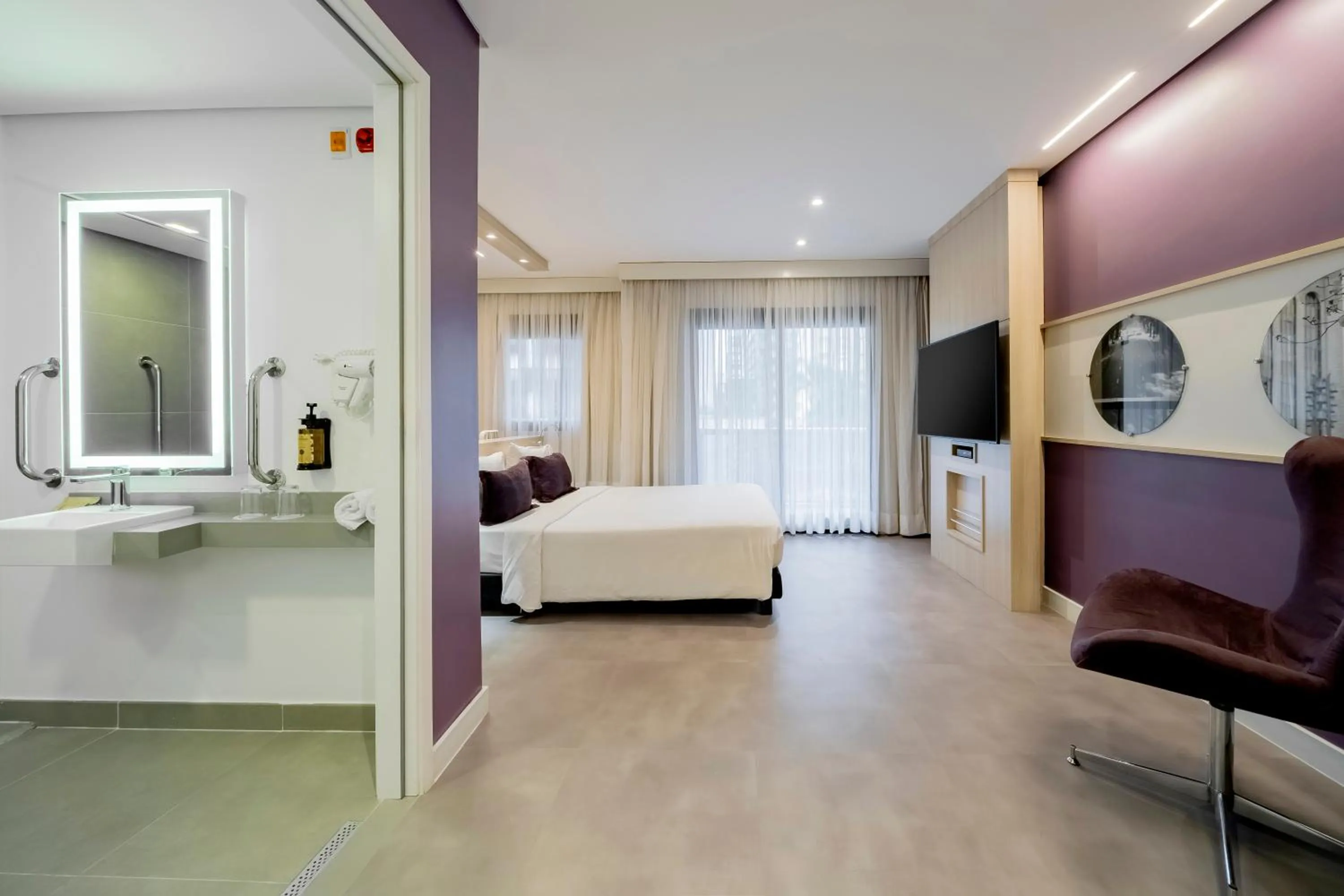 Bedroom, Bed in Mercure Sao Paulo Pamplona