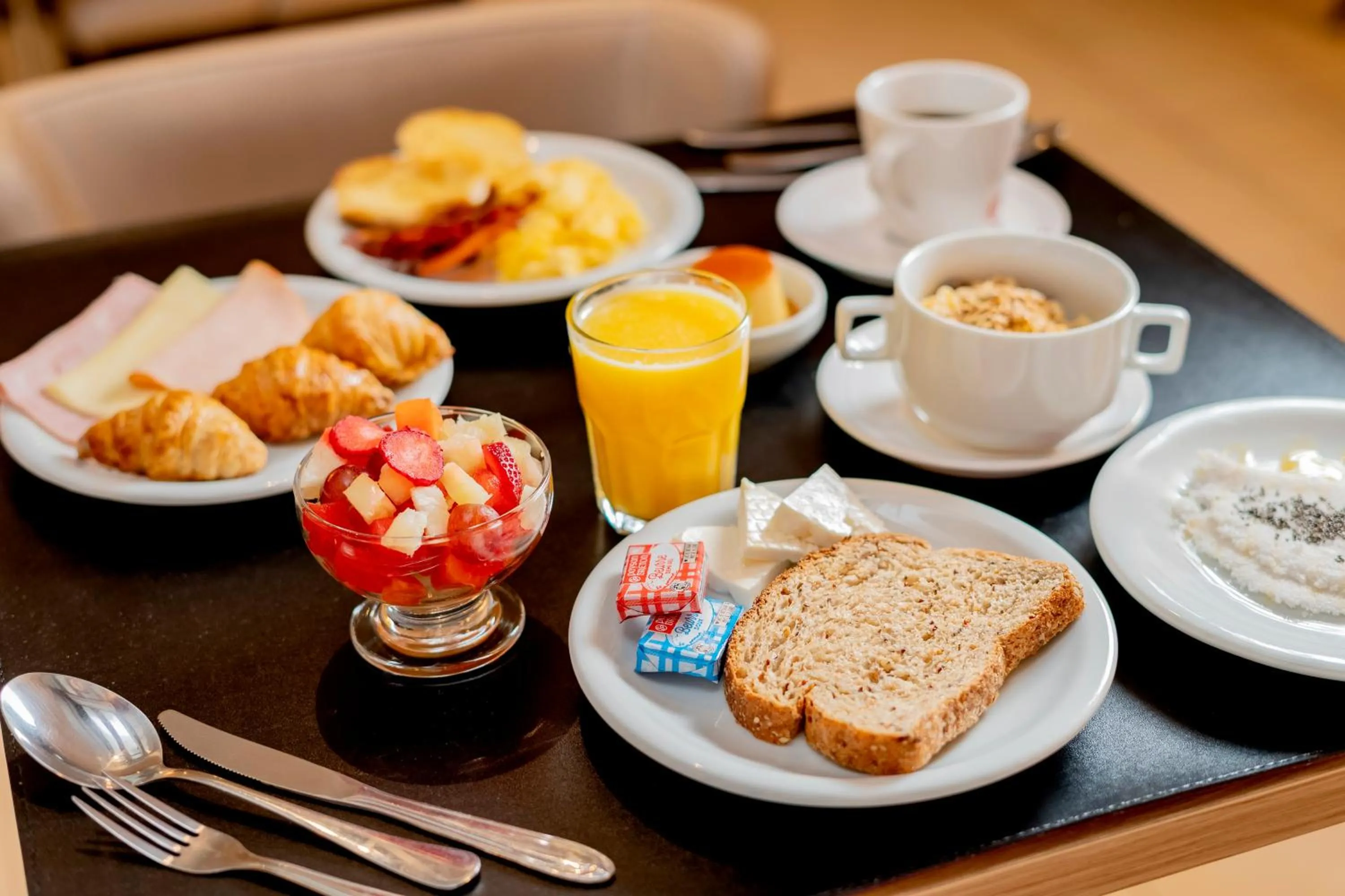 Breakfast in Mercure Sao Paulo Pamplona