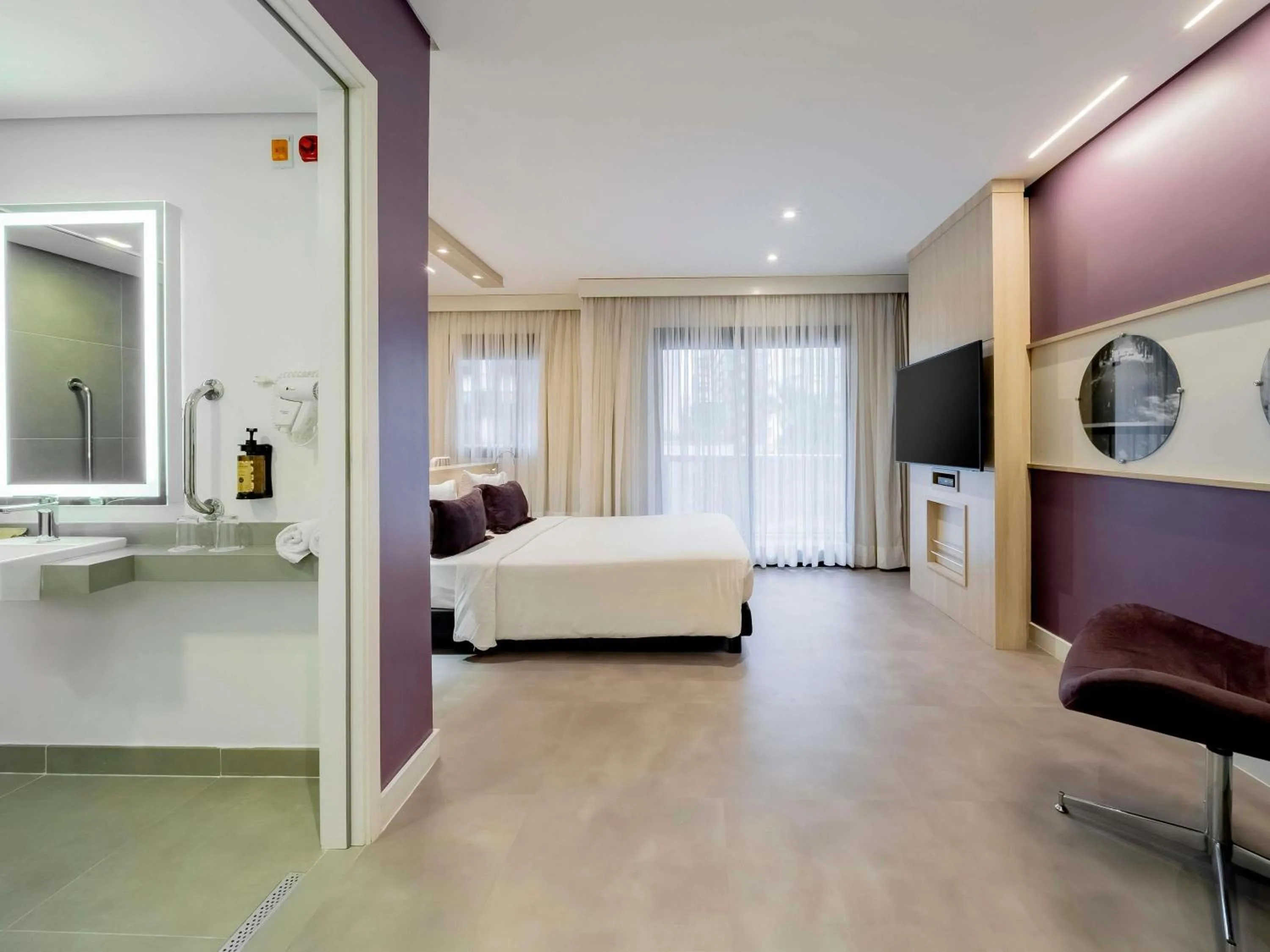 Bedroom, Bed in Mercure Sao Paulo Pamplona