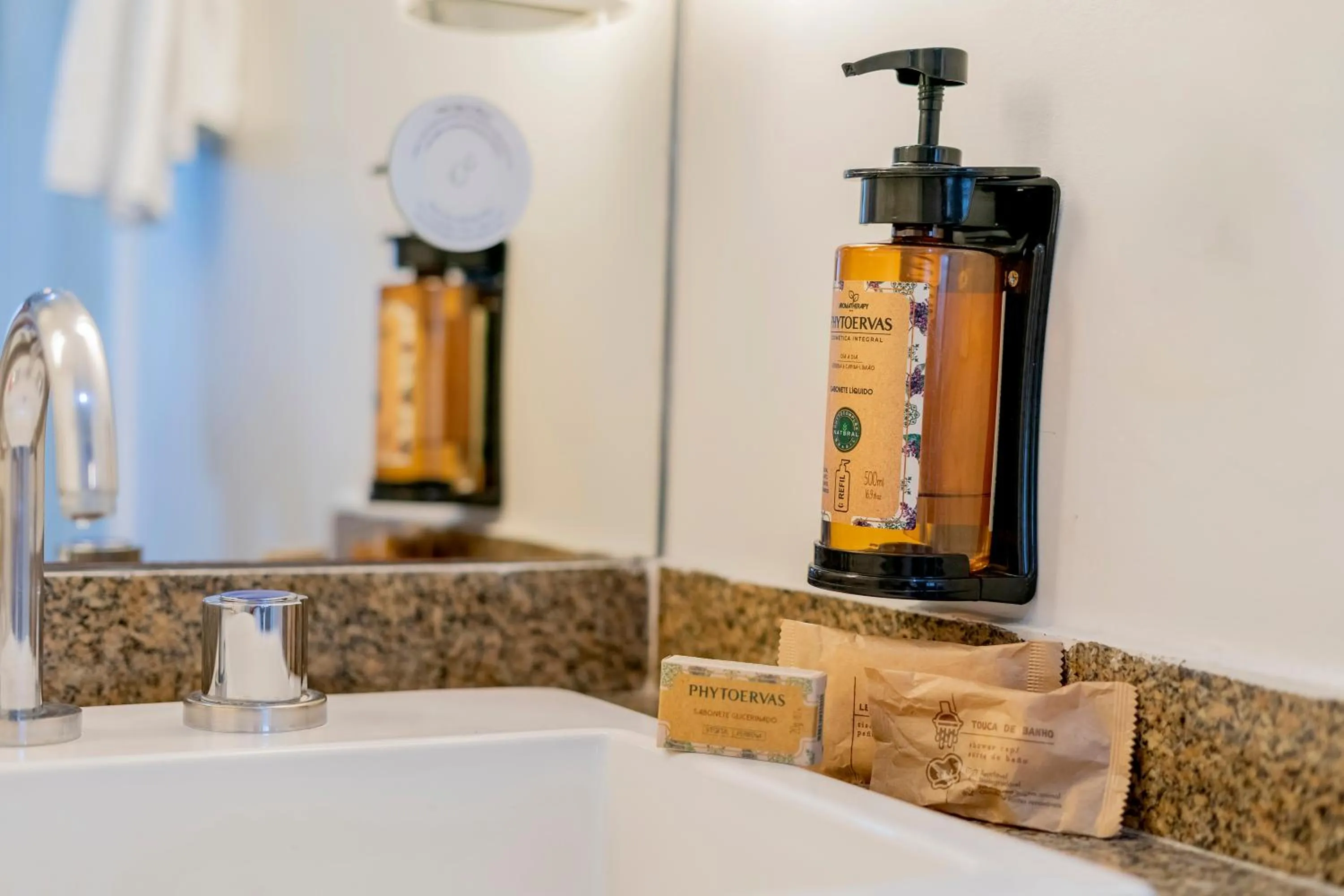 Bathroom in Mercure Sao Paulo Pamplona