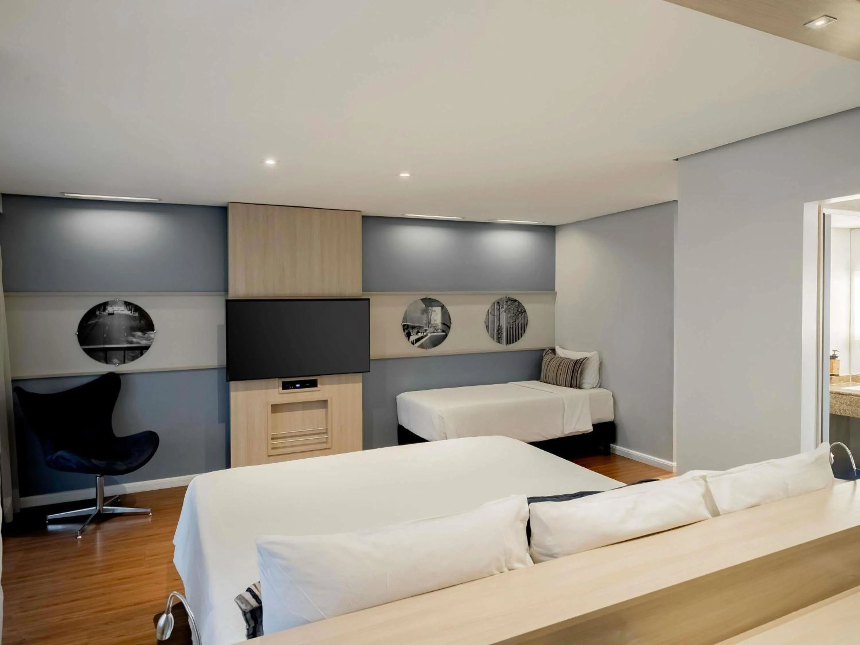 Bedroom, Bed in Mercure Sao Paulo Pamplona