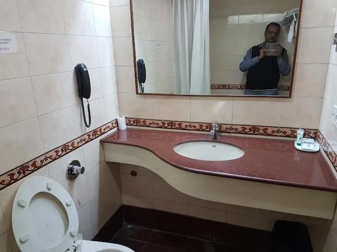 Toilet, Bathroom in Hotel Crystal Palace Meerut