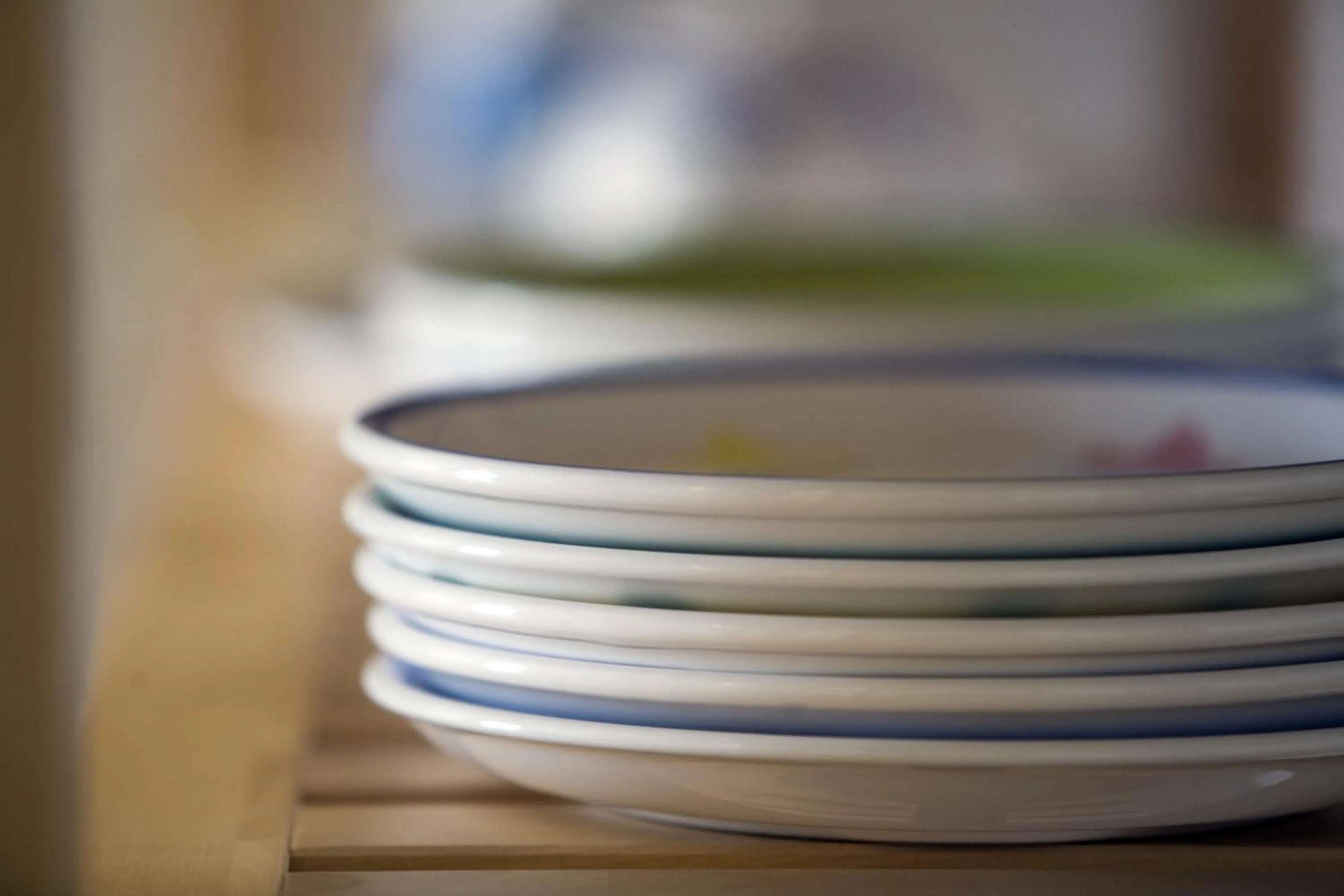 Communal kitchen in B&B La Gatta Bianca