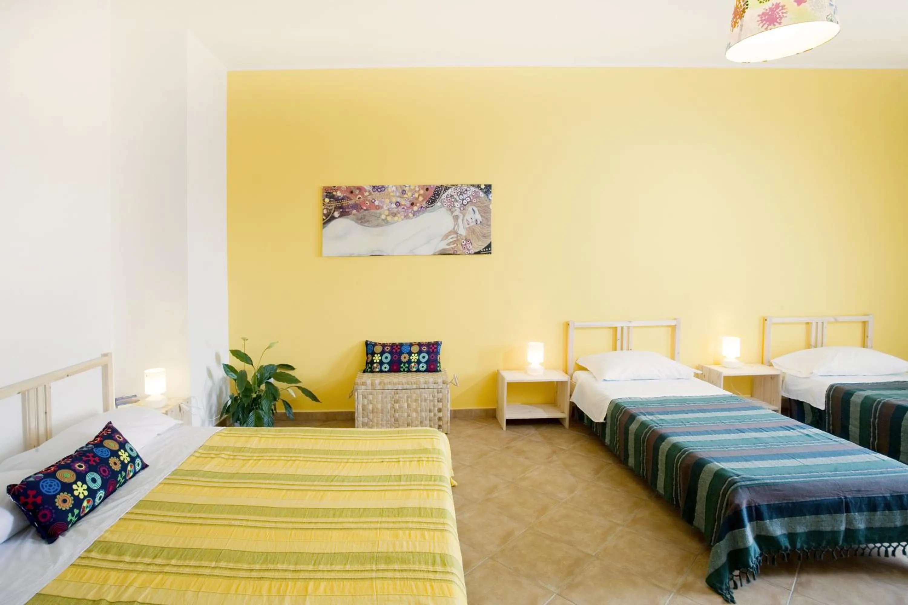 Bed in B&B La Gatta Bianca