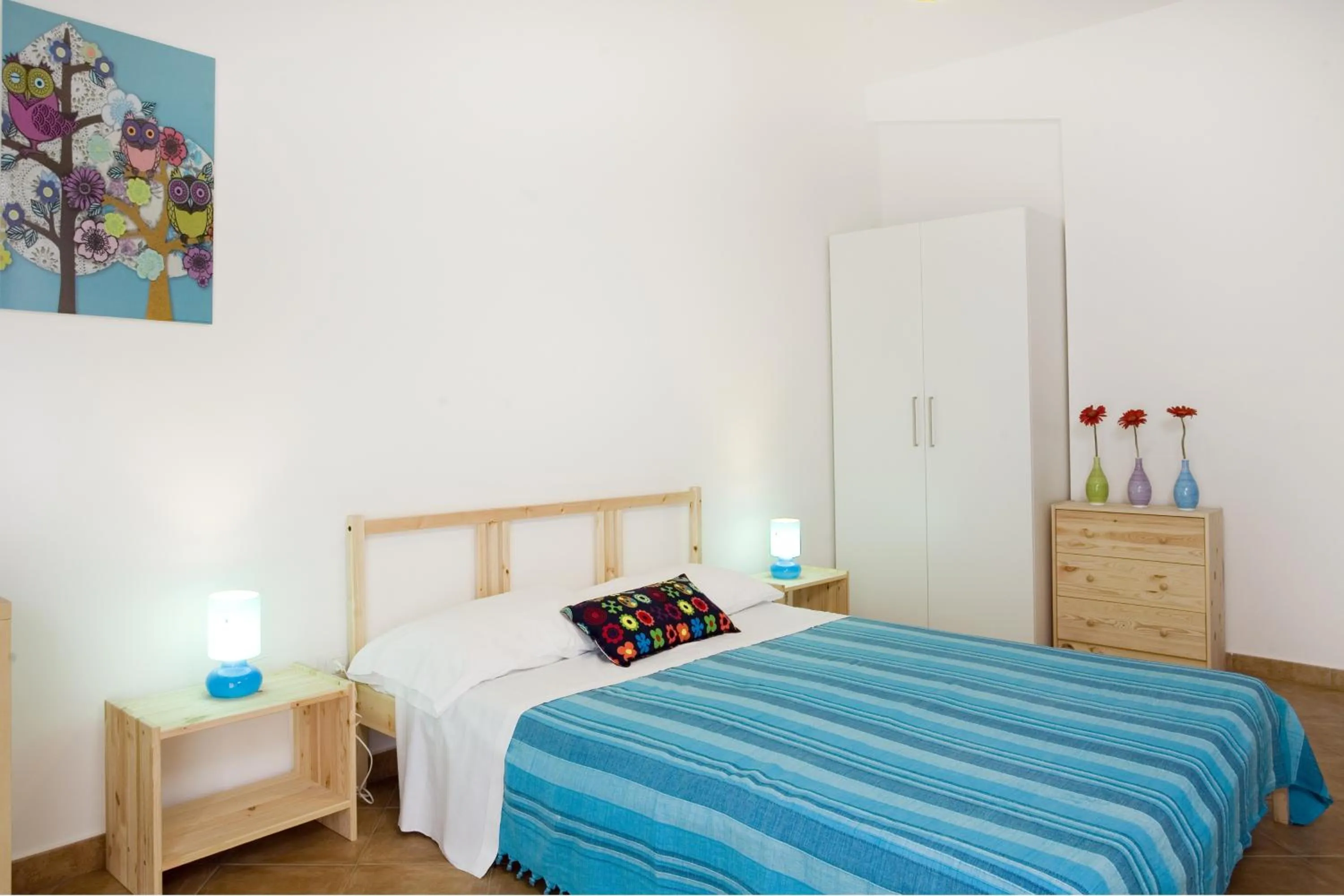 Bed in B&B La Gatta Bianca