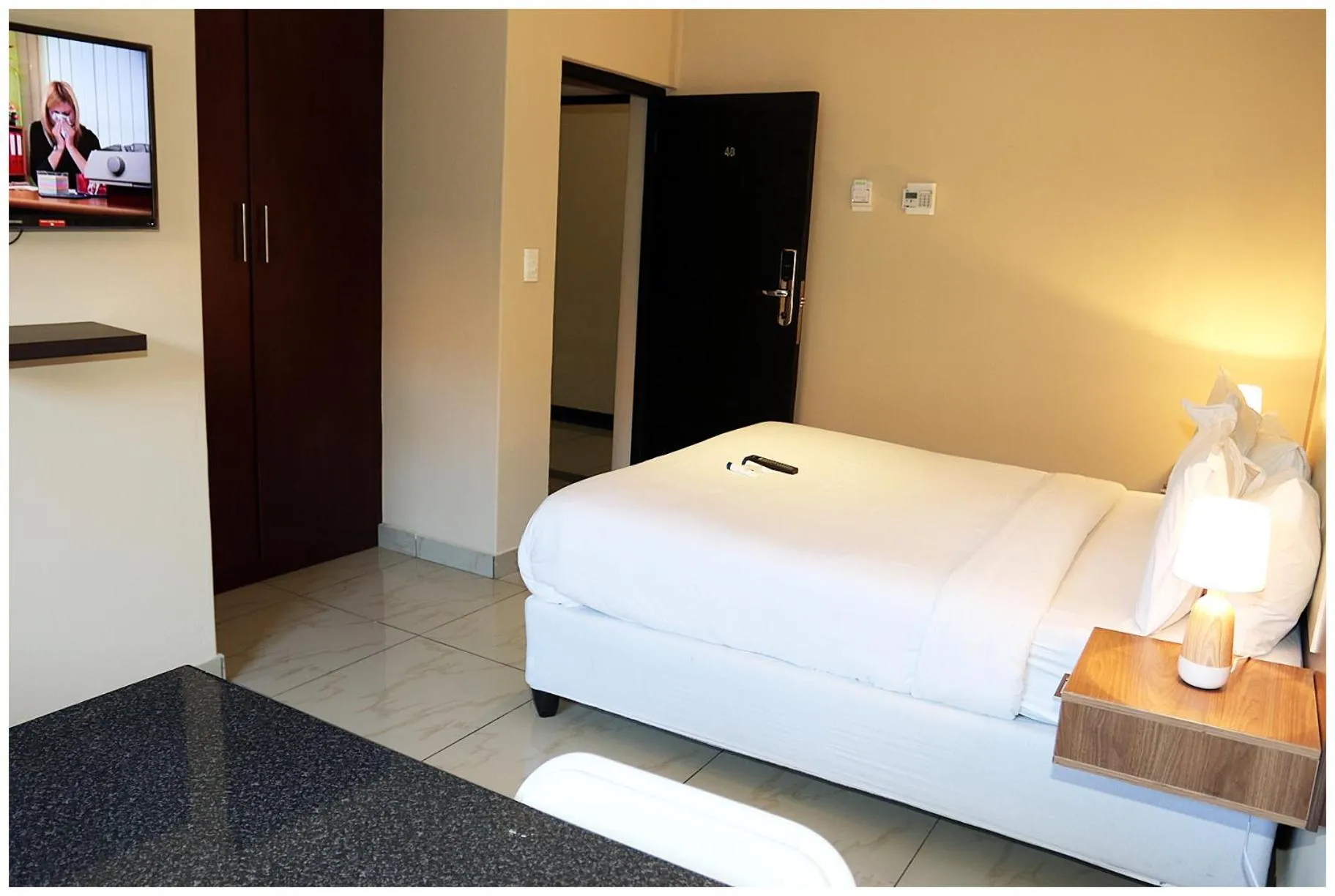 Bed in Eagle Nest Luxury Accommodation