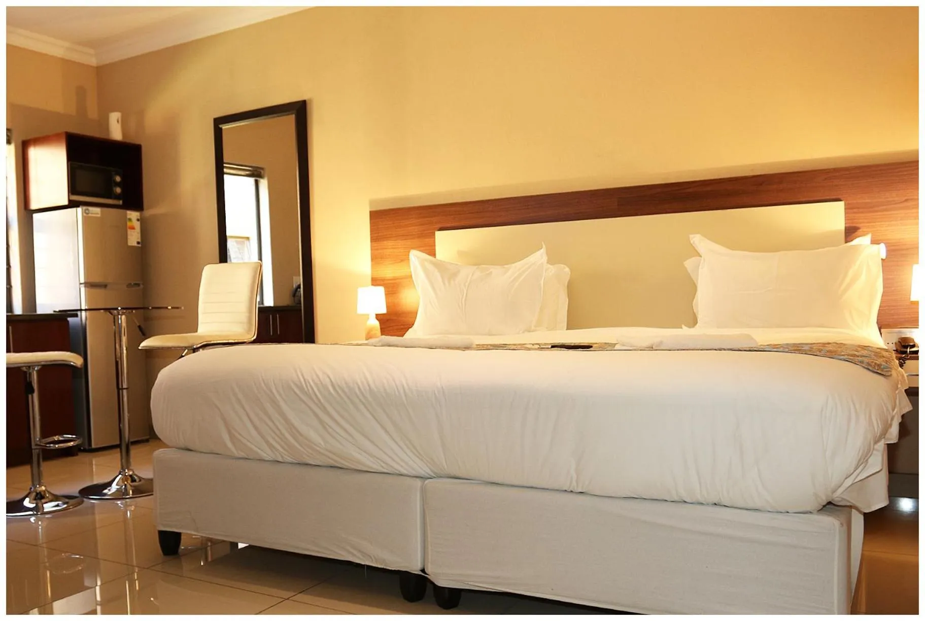 Bed in Eagle Nest Luxury Accommodation