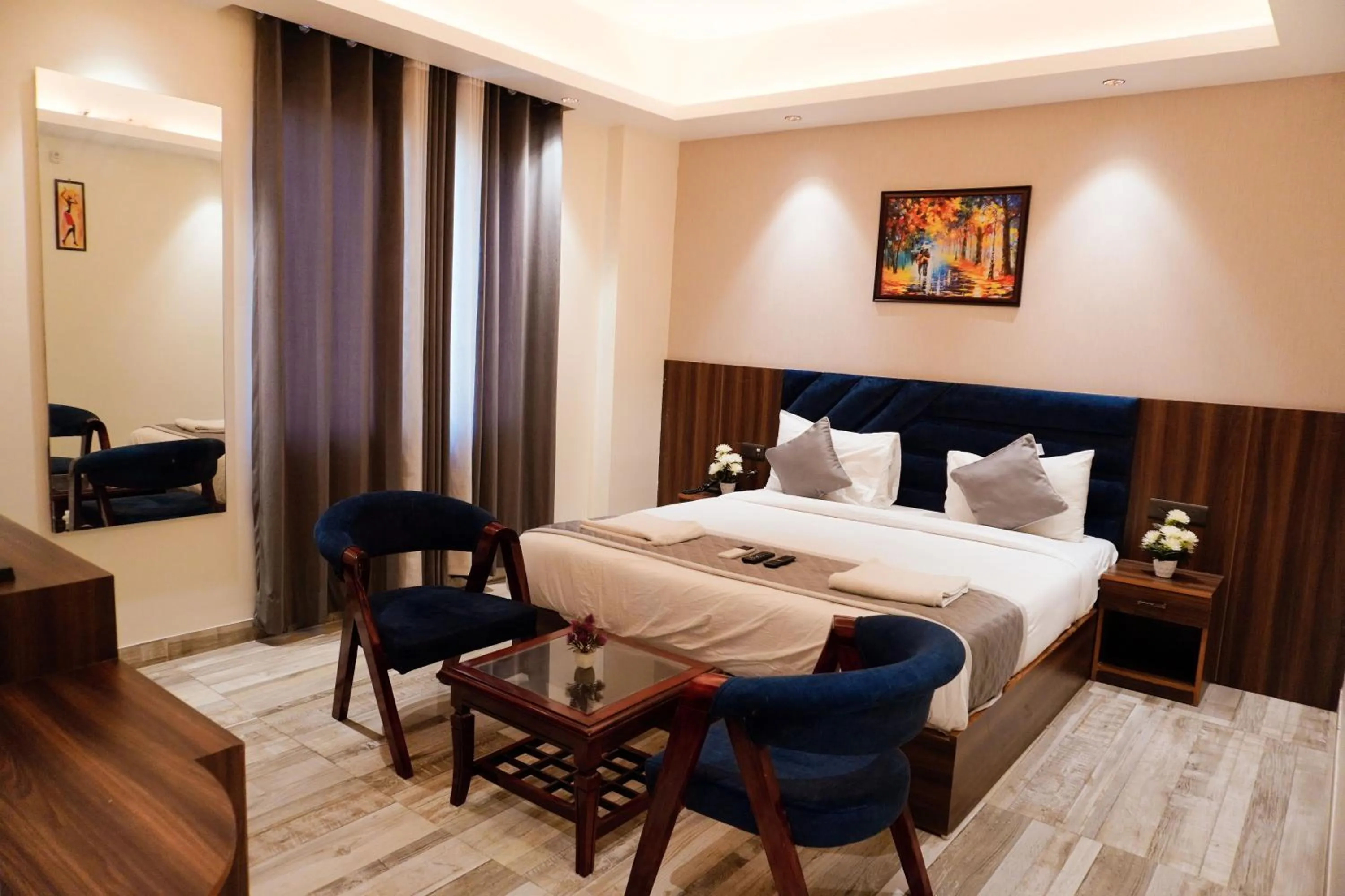 Bed in Raksha Suites & Banquet Greater Noida