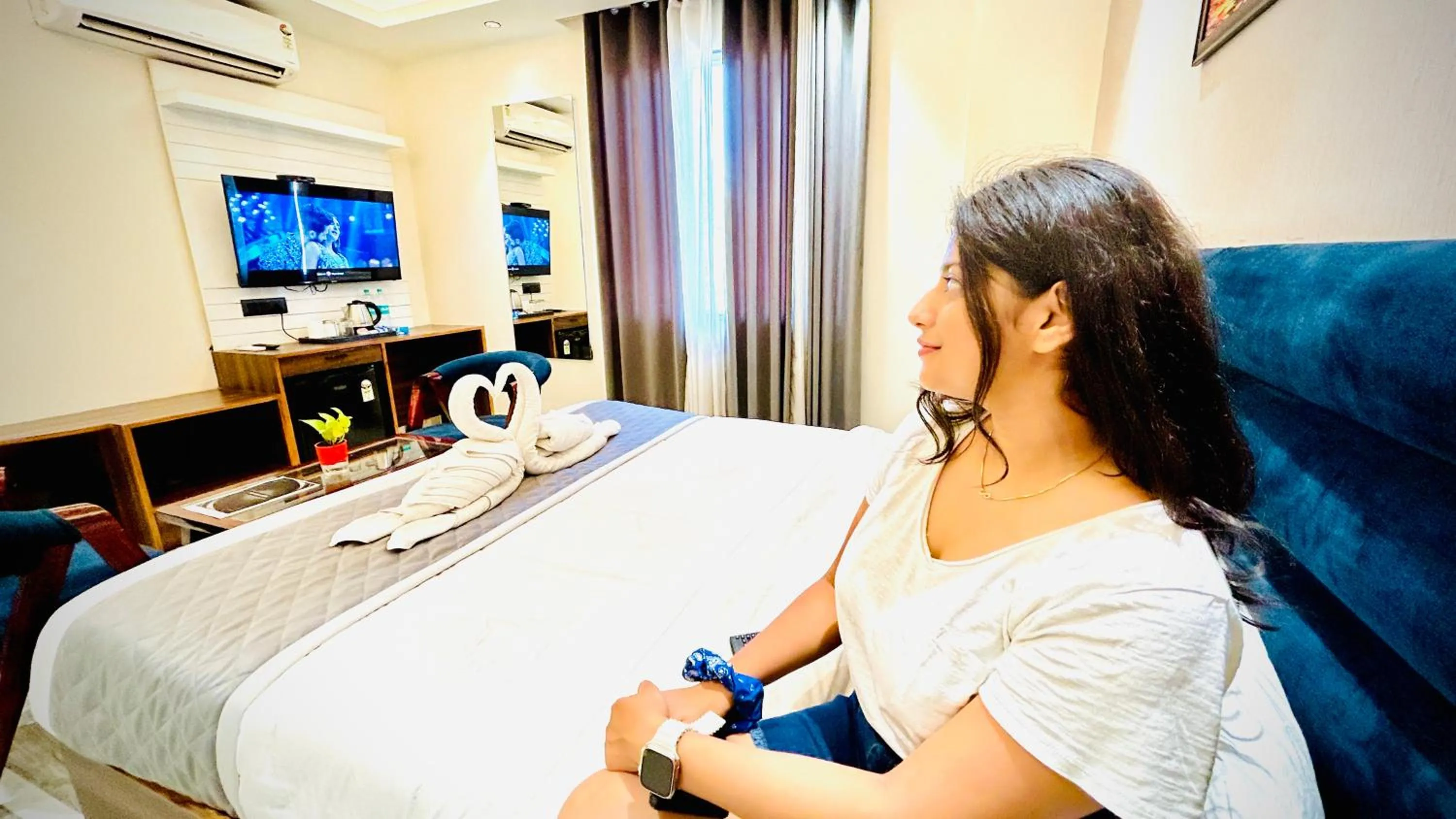 Bed in Raksha Suites & Banquet Greater Noida