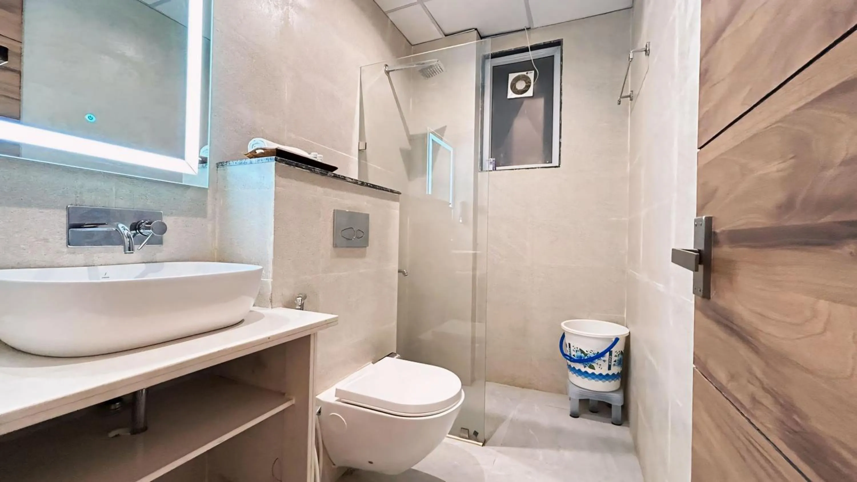 Bathroom in Raksha Suites & Banquet Greater Noida