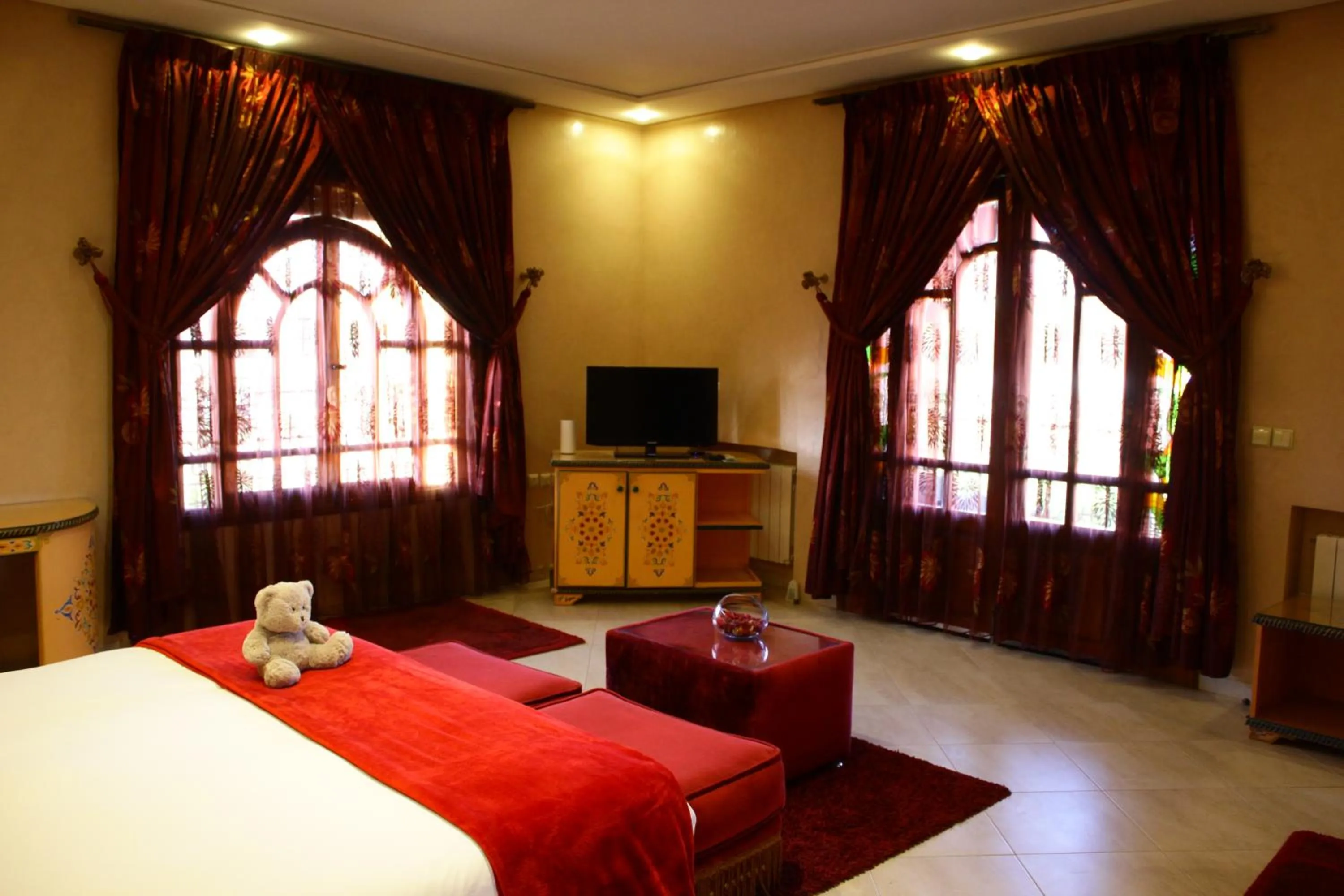 Bed in Riad Noumidya