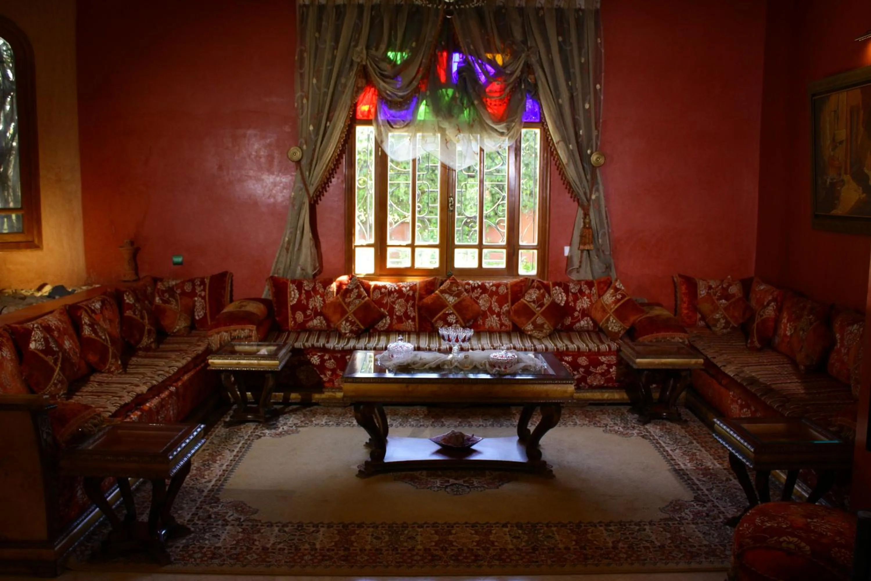 Living room in Riad Noumidya