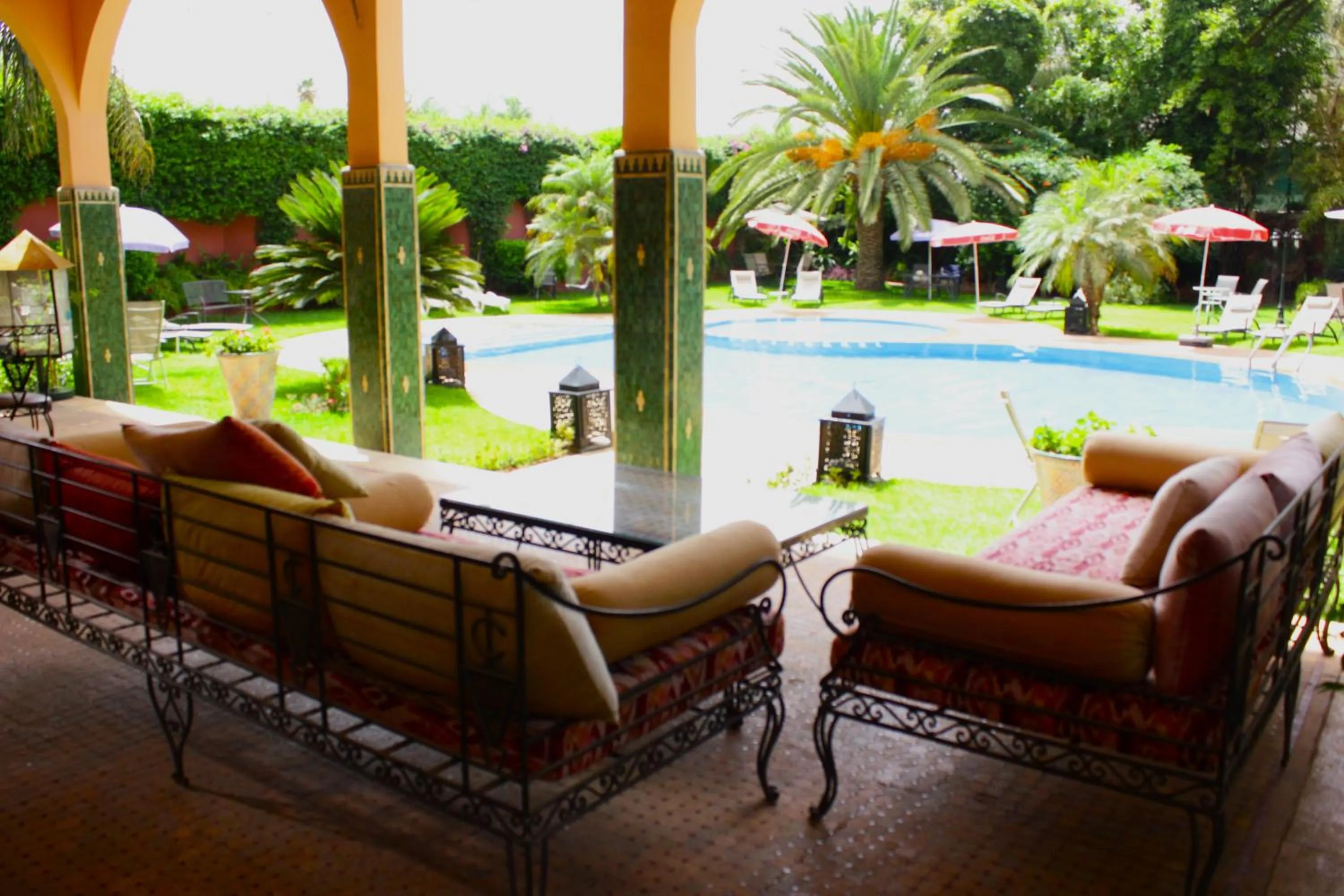 Patio in Riad Noumidya