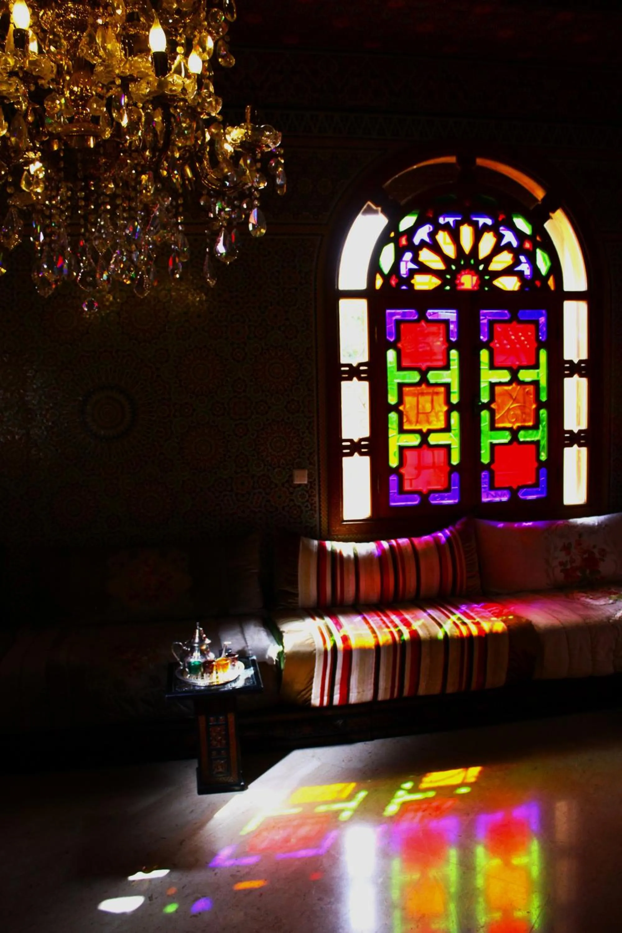 Living room in Riad Noumidya