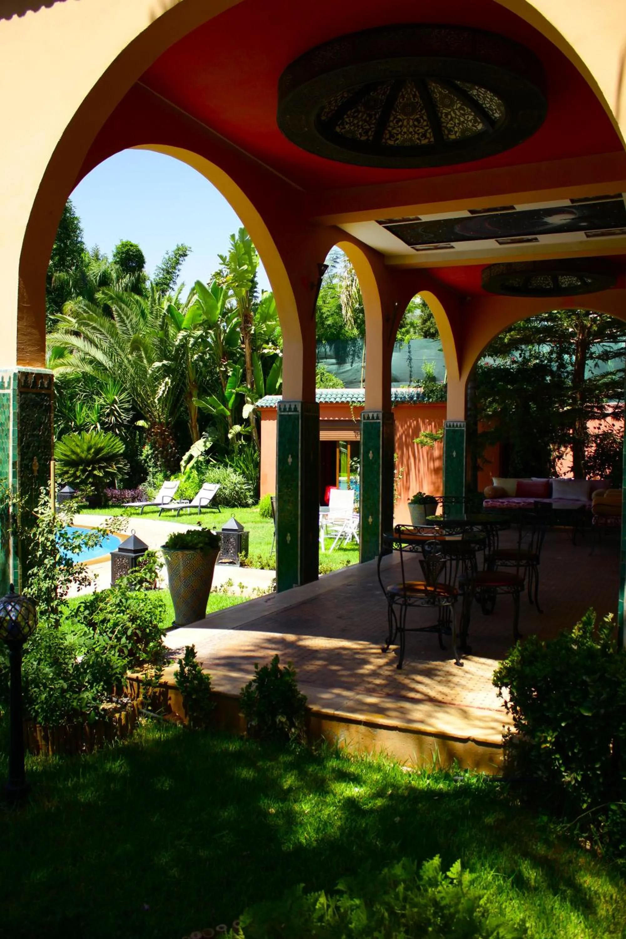 Patio in Riad Noumidya