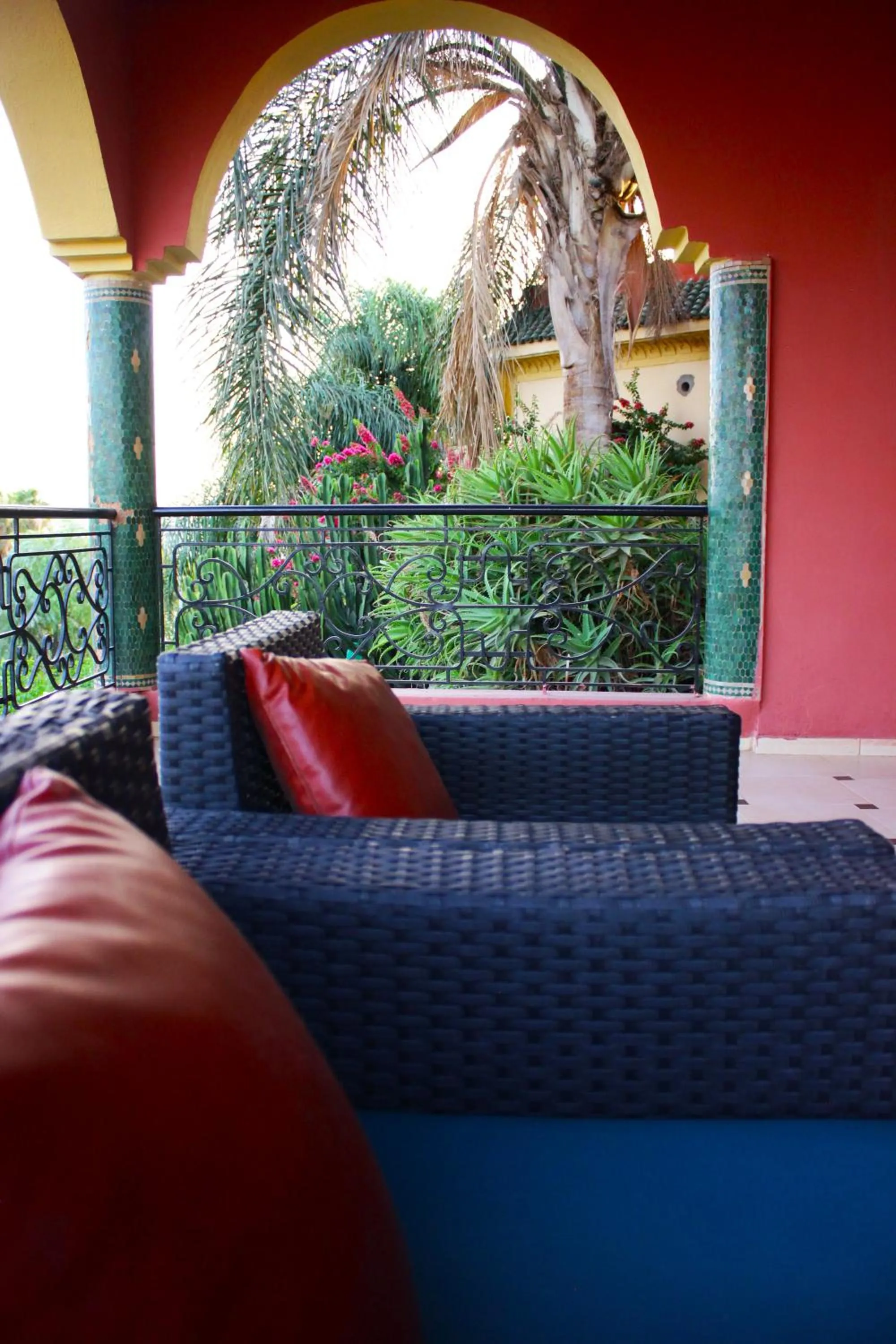 Balcony/Terrace in Riad Noumidya