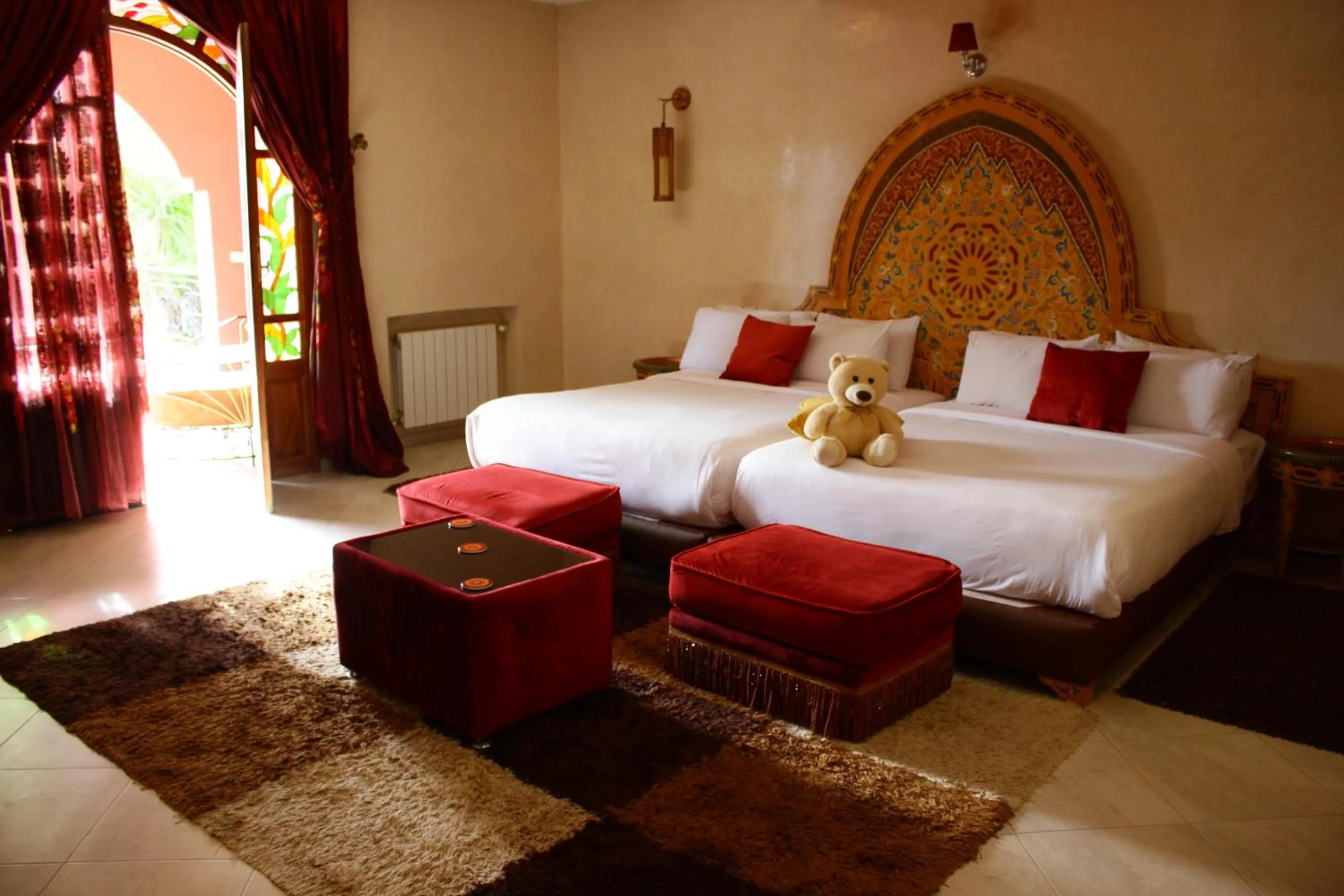 Bed in Riad Noumidya
