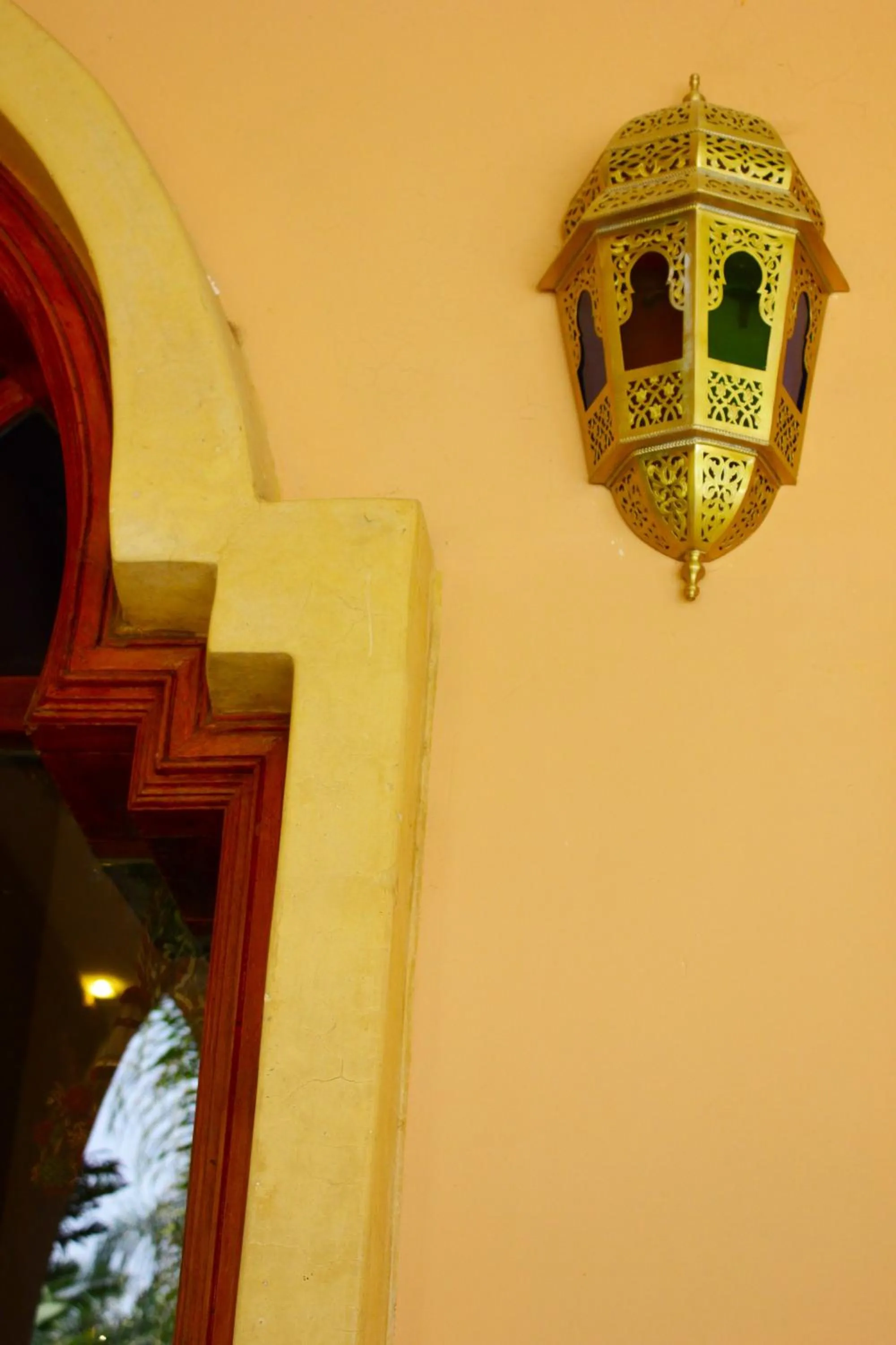 Decorative detail in Riad Noumidya