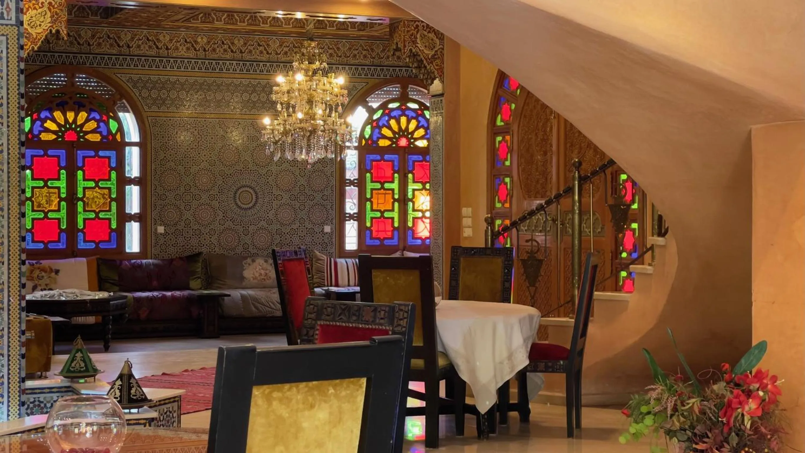 Living room in Riad Noumidya