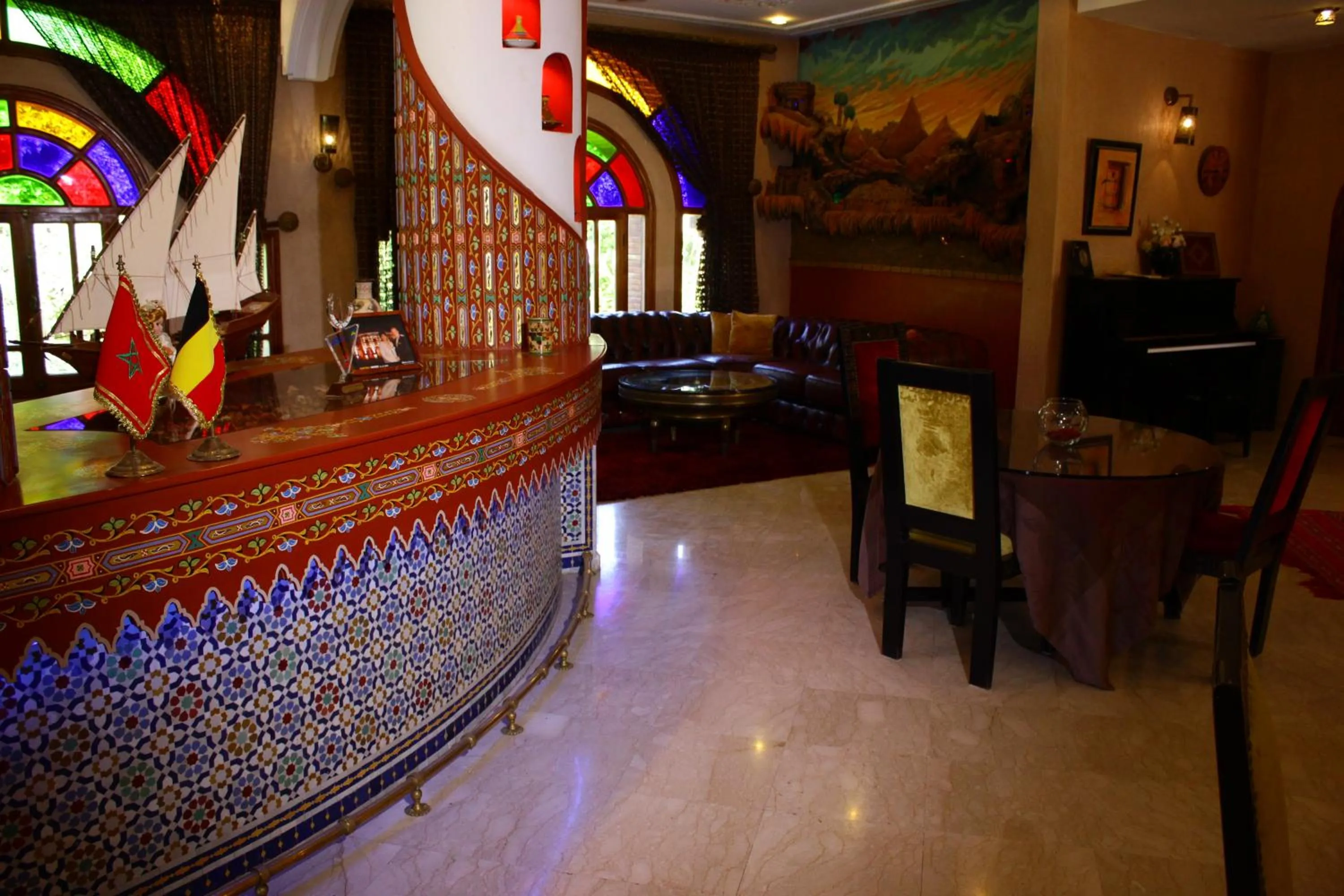 Living room in Riad Noumidya