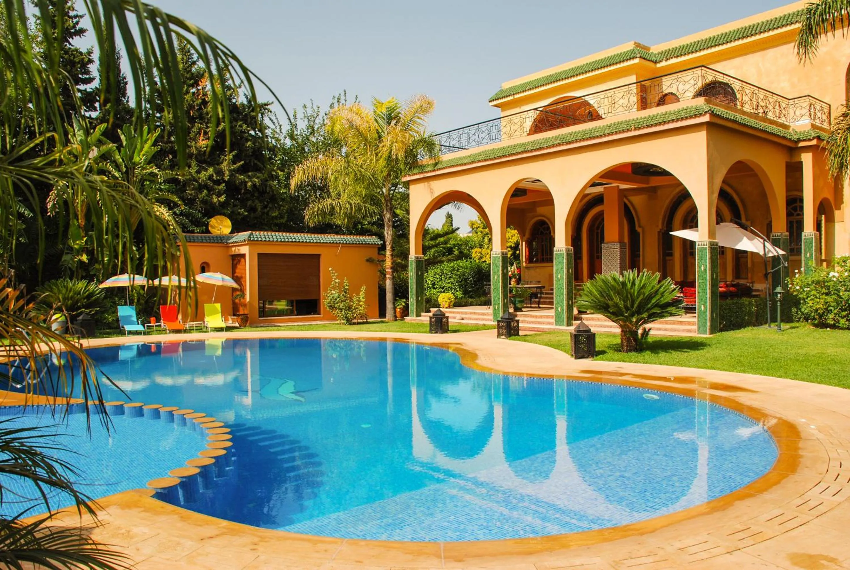 Patio in Riad Noumidya