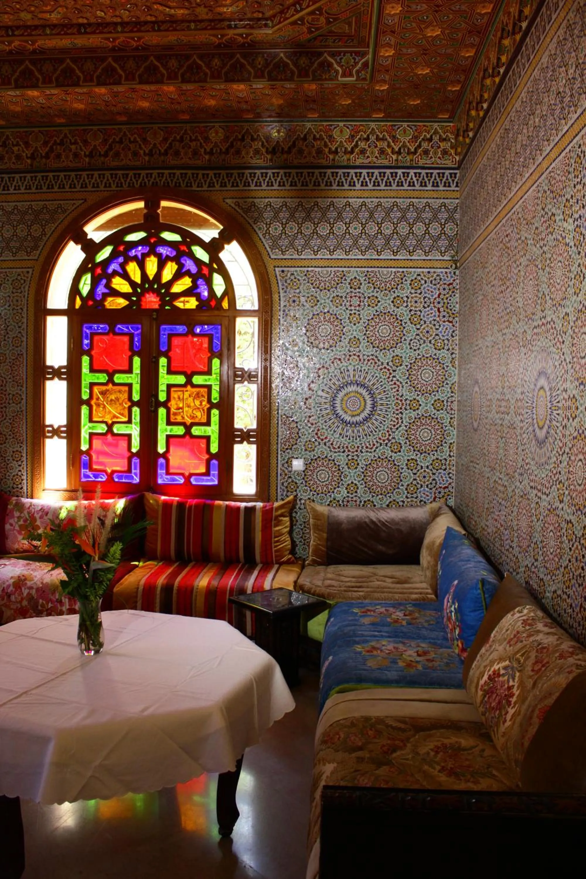 Living room in Riad Noumidya