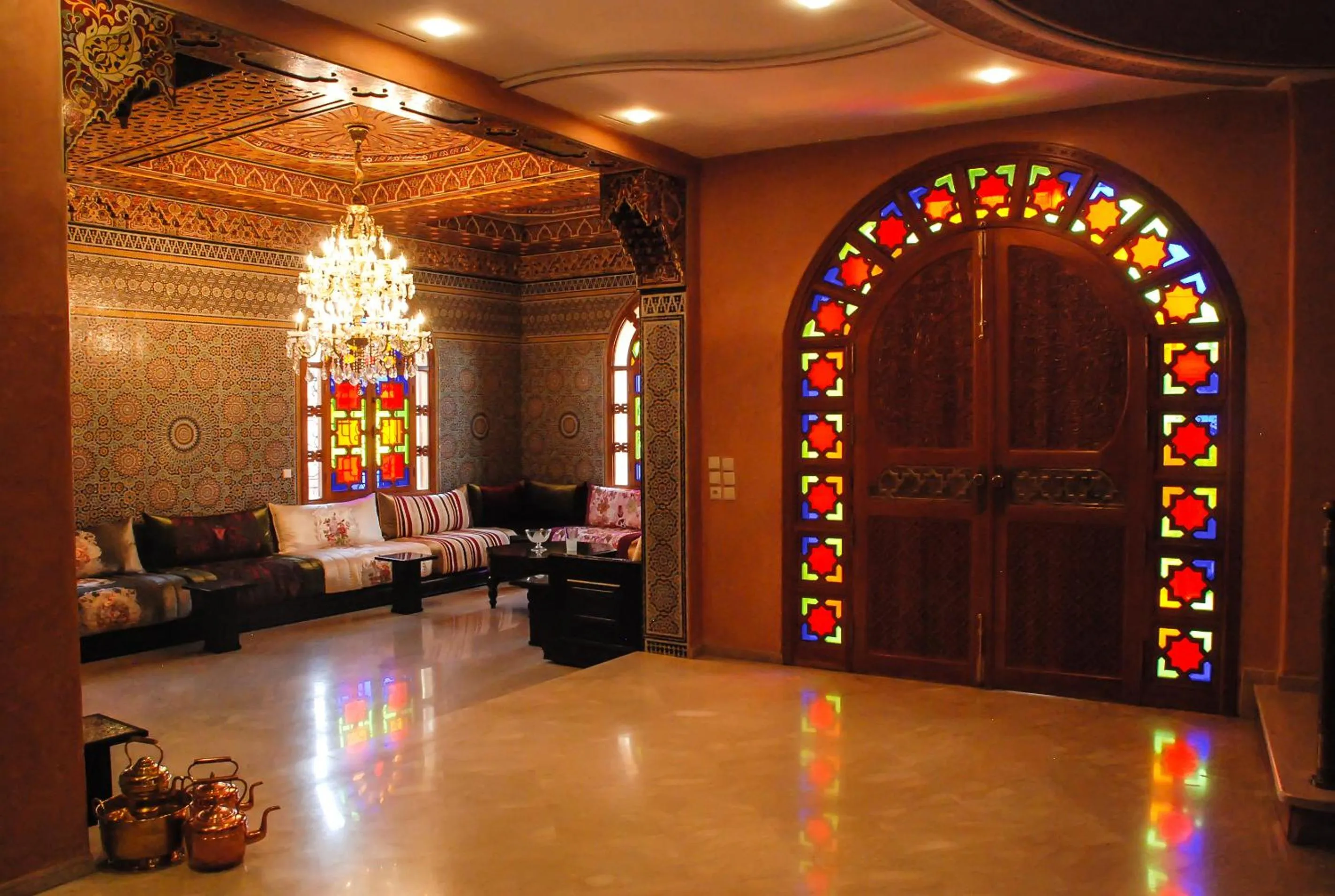 Living room in Riad Noumidya