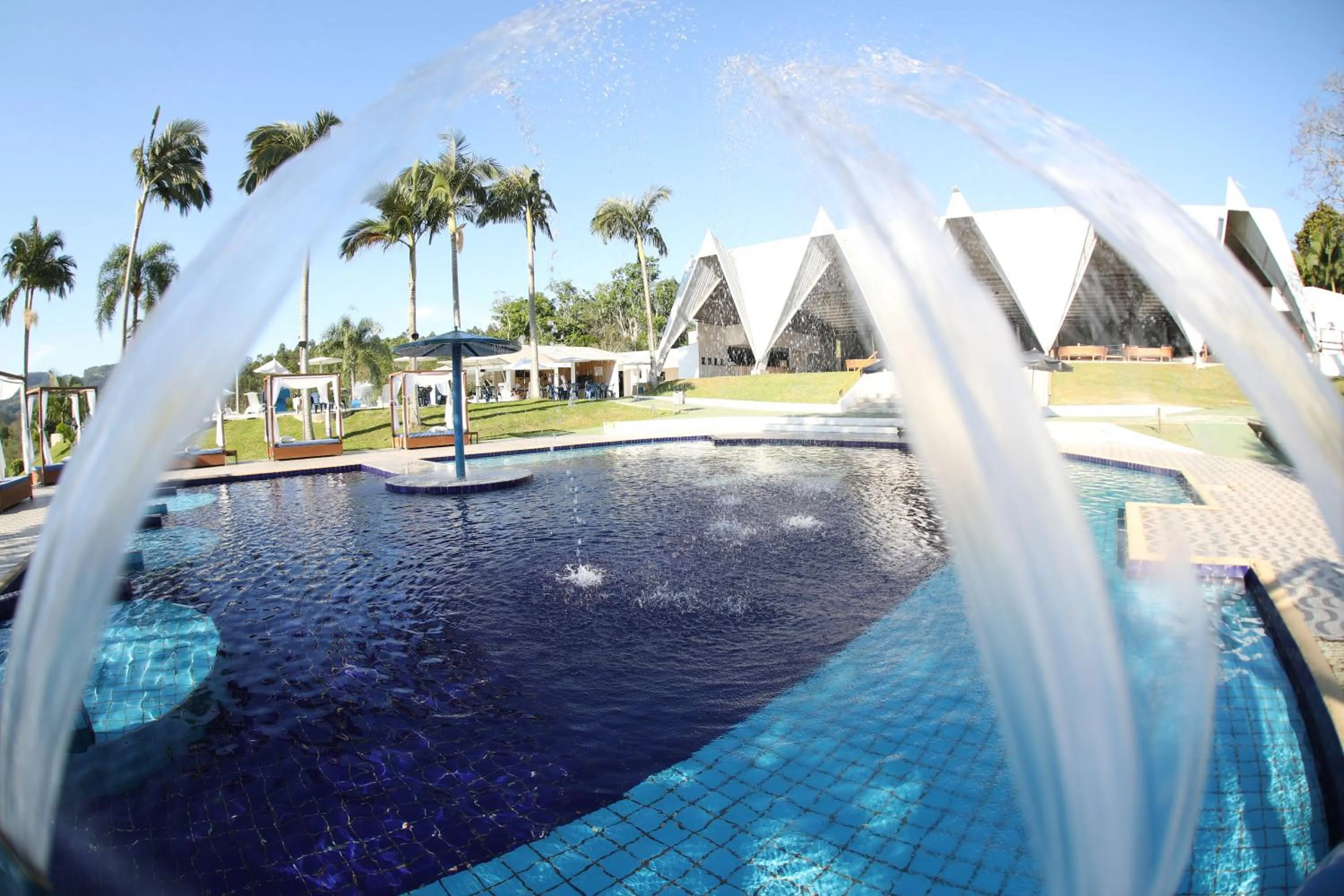 Swimming pool in Pratas Thermas Resort