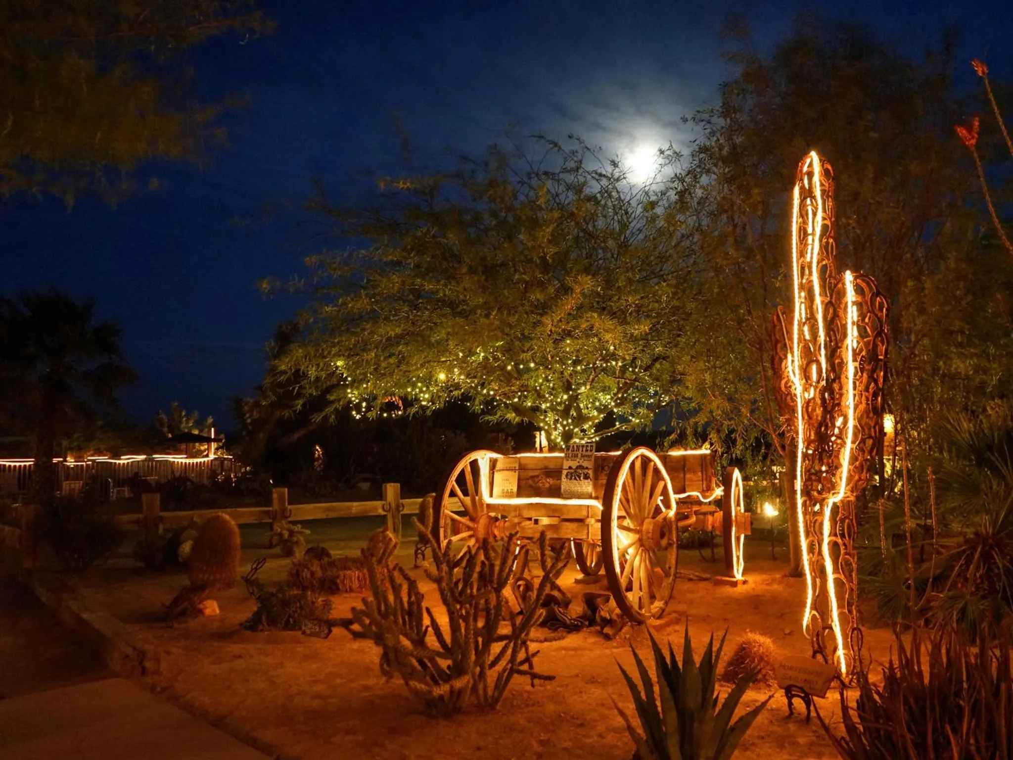 Night in Stagecoach Trails Guest Ranch