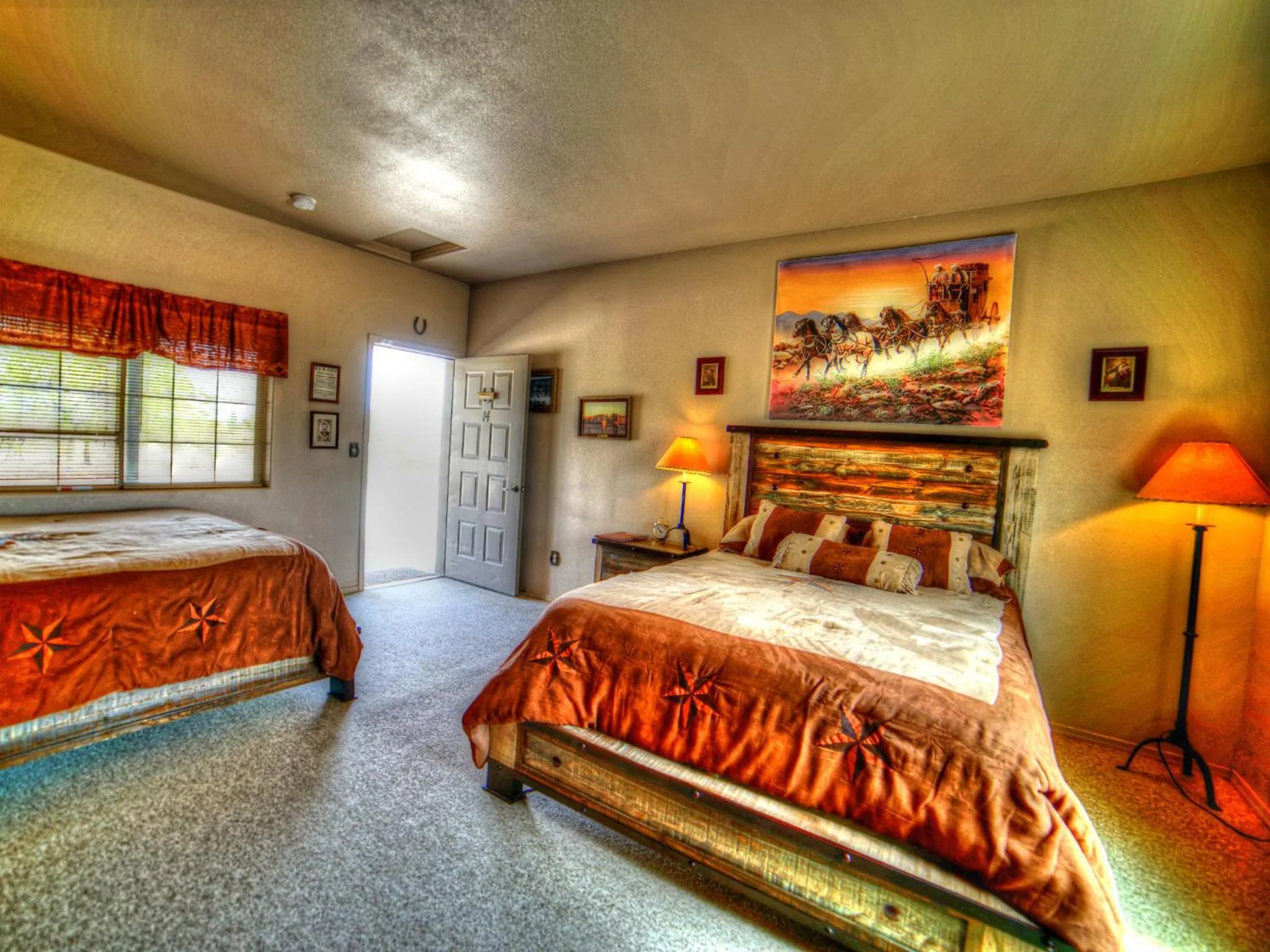 Day, Bed in Stagecoach Trails Guest Ranch