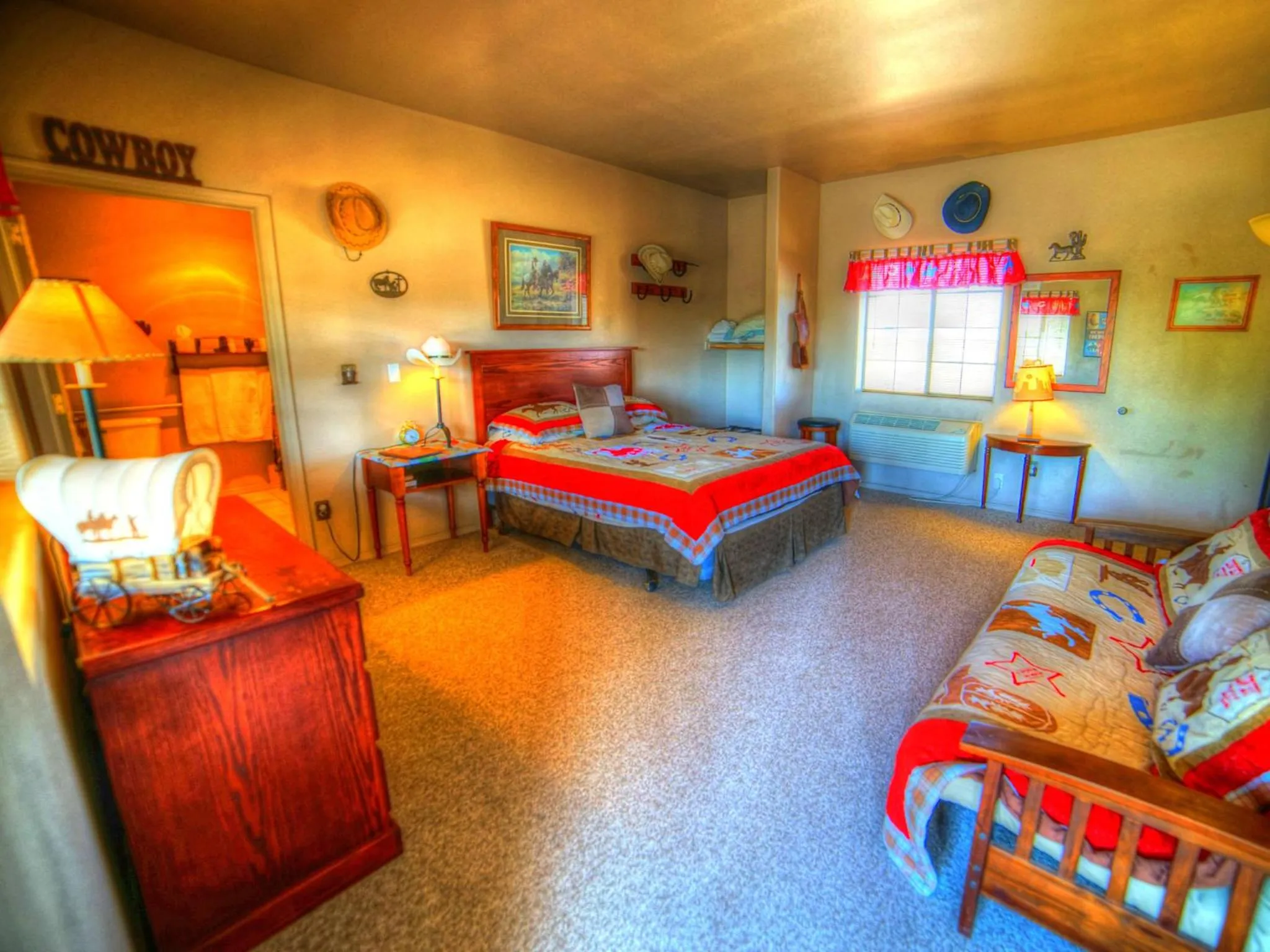 Day, Bed in Stagecoach Trails Guest Ranch
