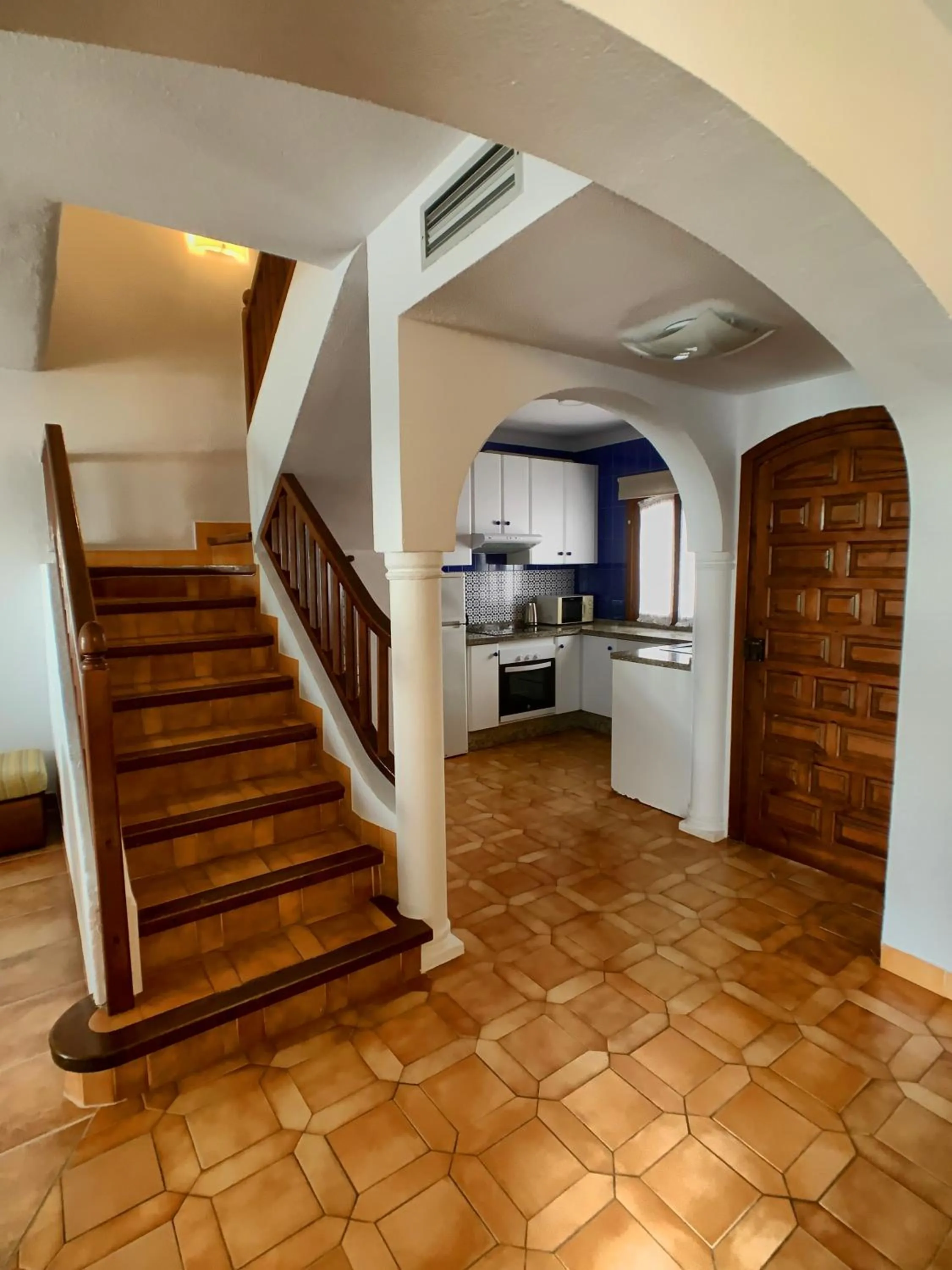 Kitchen or kitchenette in Apartamentos Perla Marina