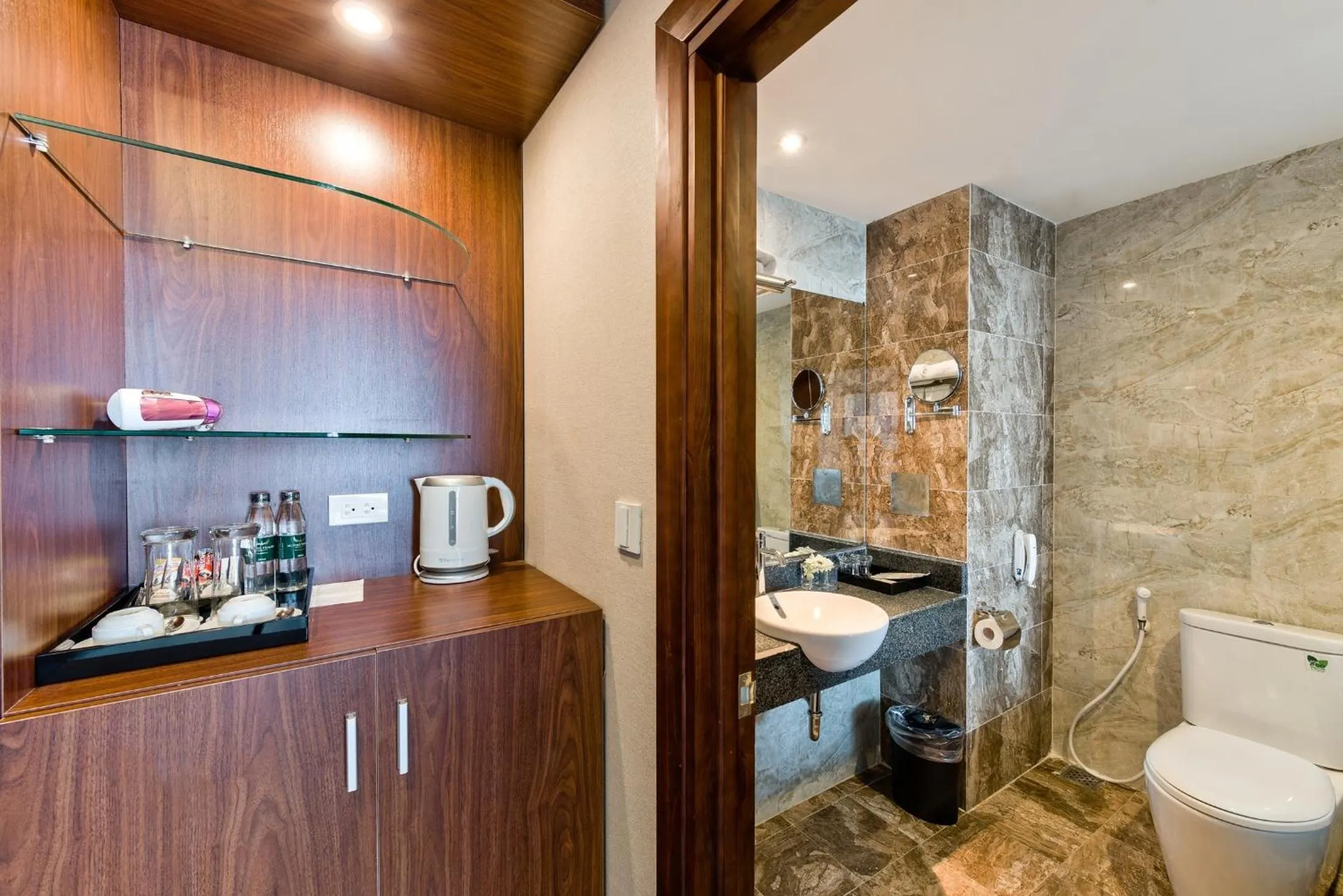 Toilet in Muong Thanh Grand Ha Tinh Hotel