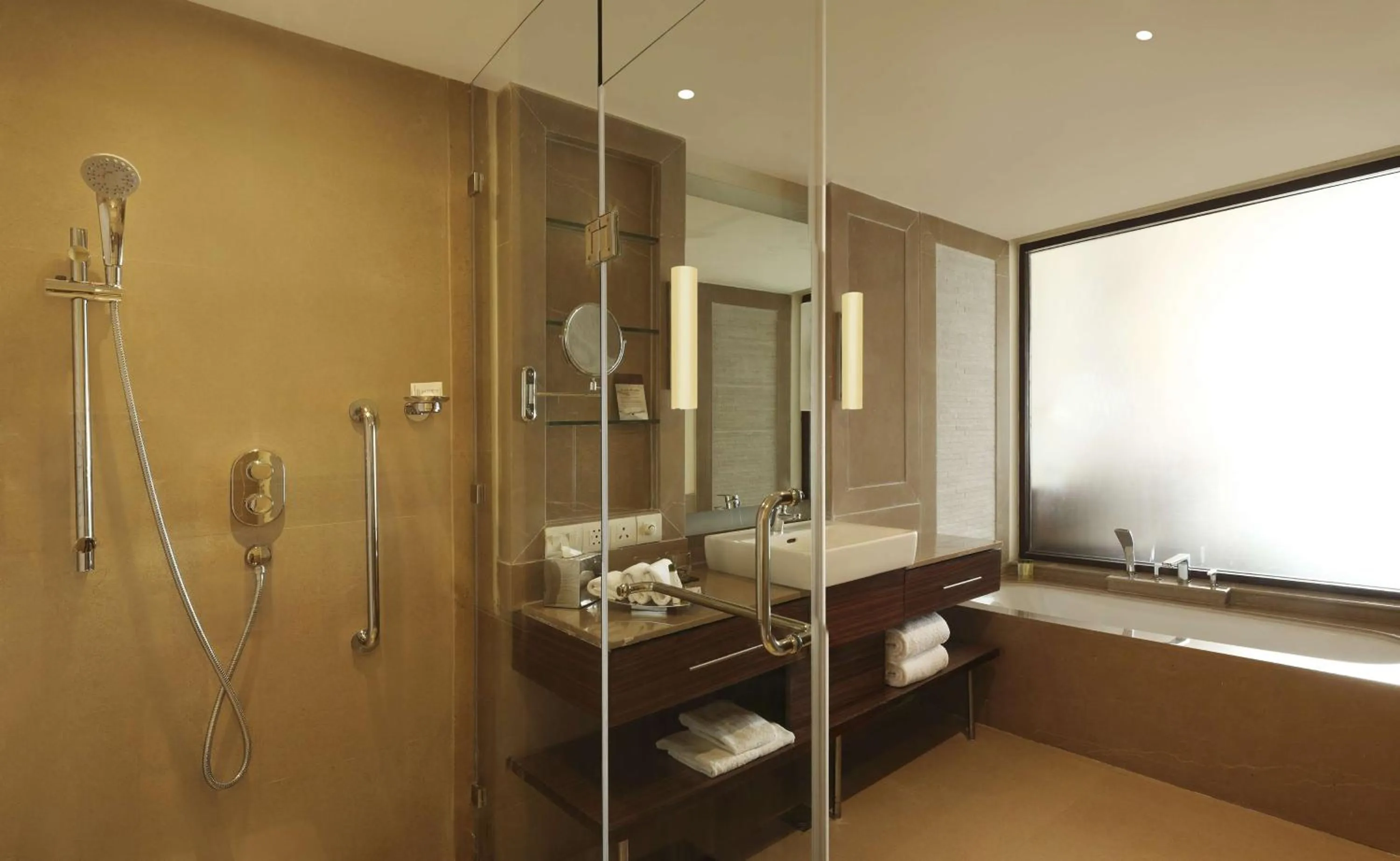 Bathroom in DoubleTree by Hilton Agra