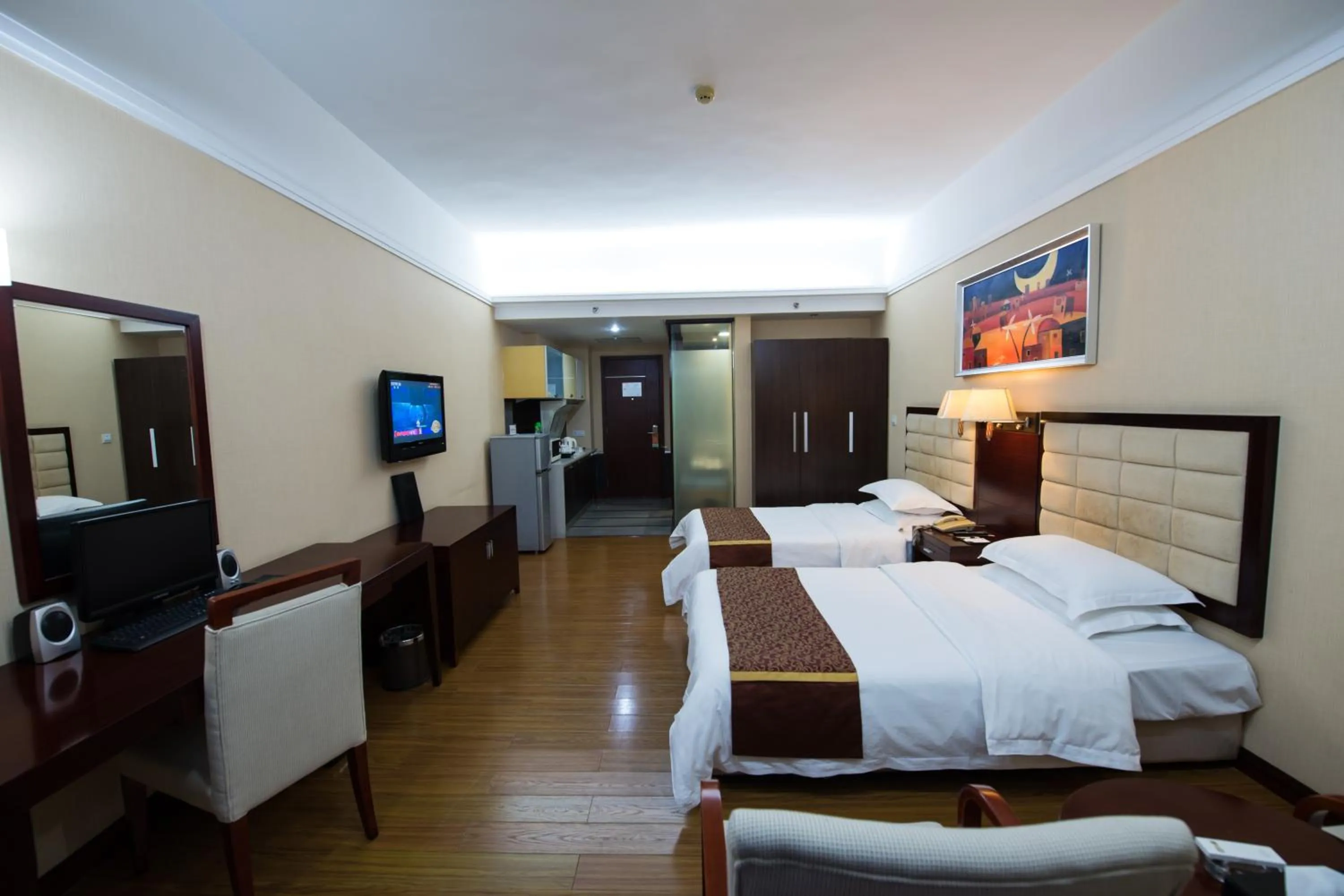 Photo of the whole room in 悦丰酒店广州银丰国际公寓北站店