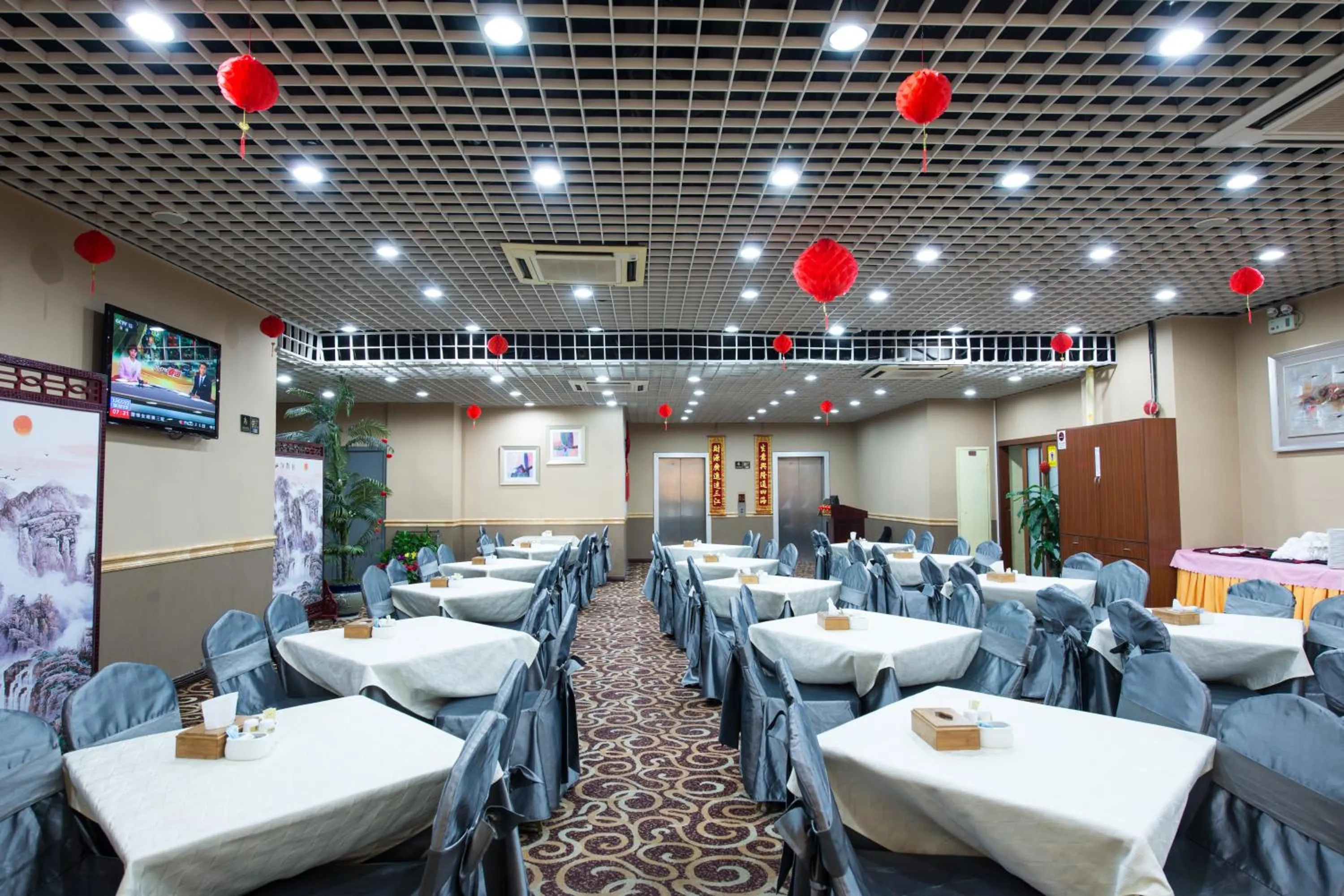 Dining area, Restaurant/Places to Eat in 悦丰酒店广州银丰国际公寓北站店