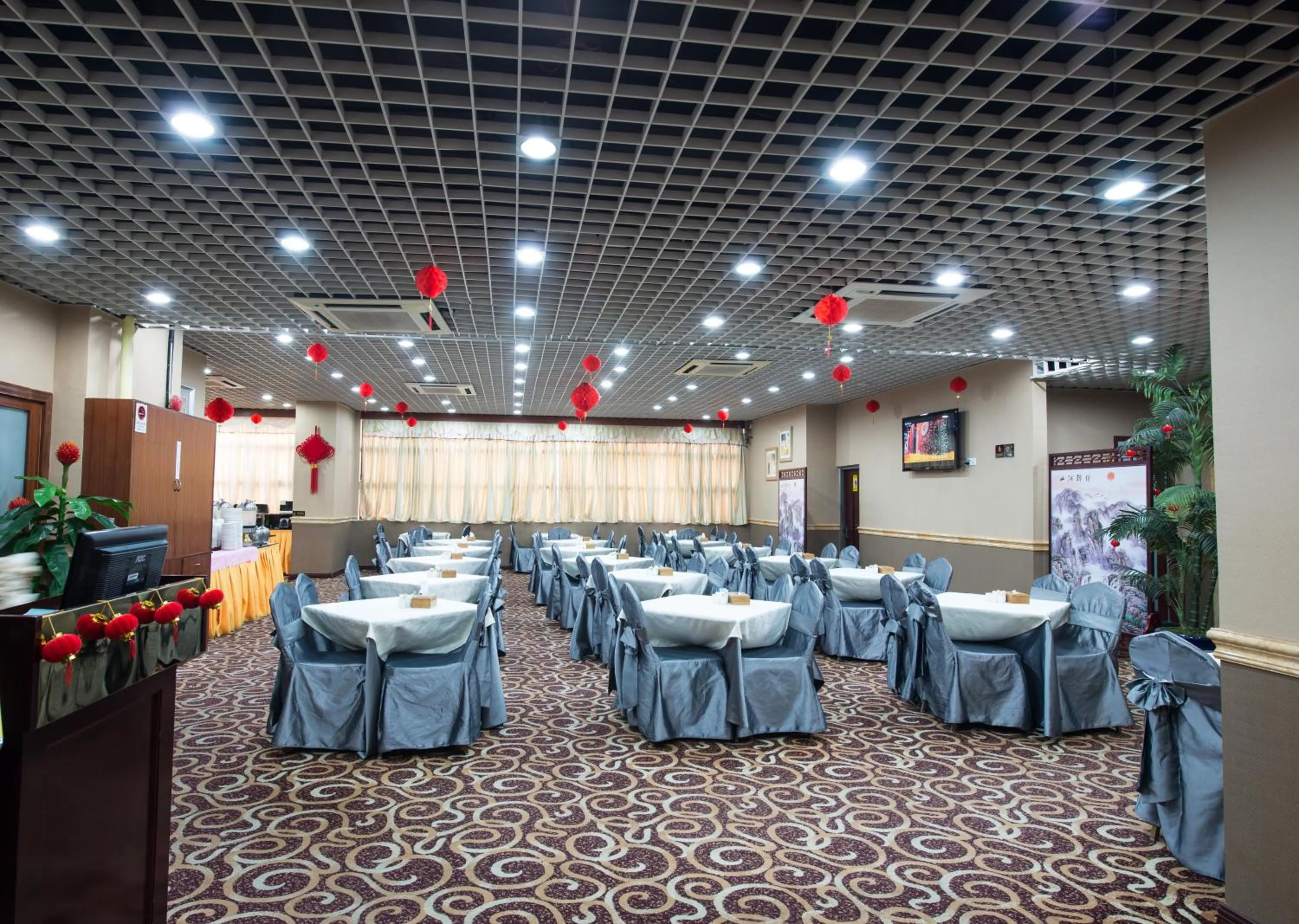 Dining area, Banquet Facilities in 悦丰酒店广州银丰国际公寓北站店