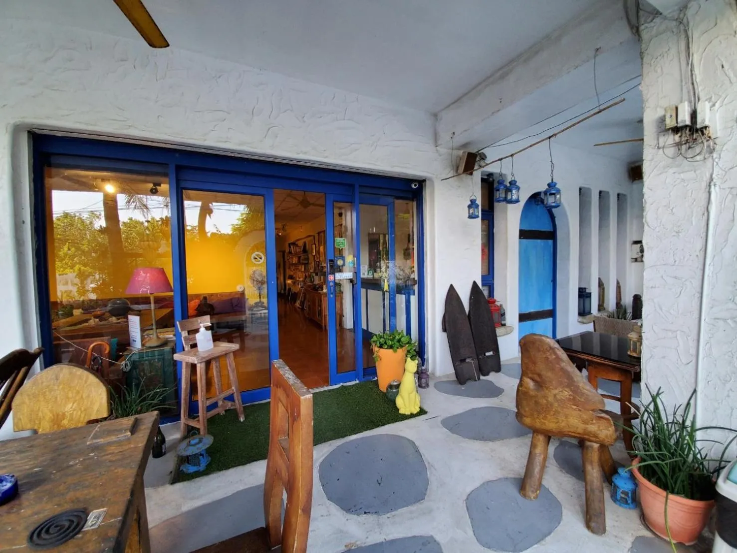 Patio in Mar Dei Amor Villa B&B