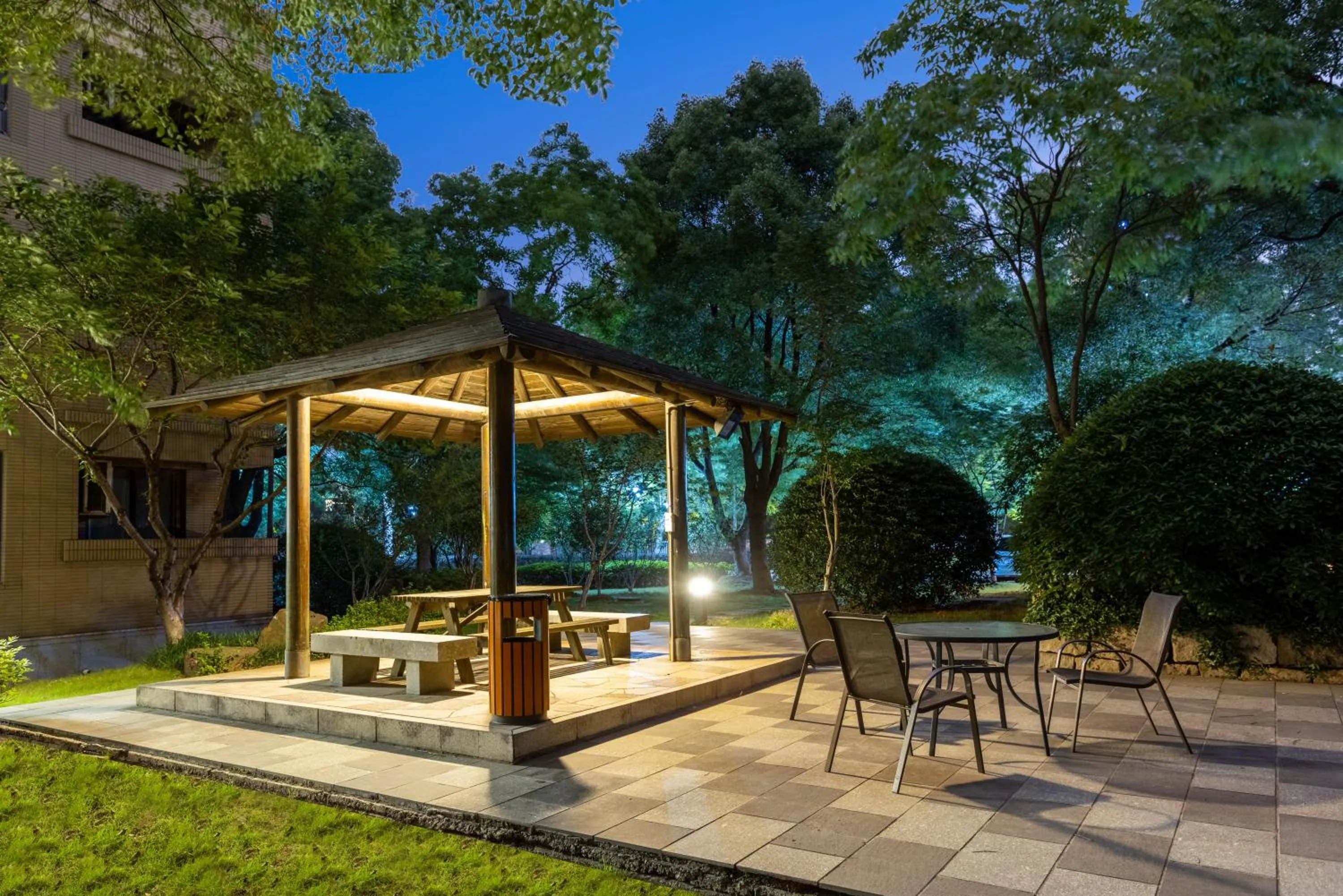 Garden view in Belgravia Serviced Residence Wuxi