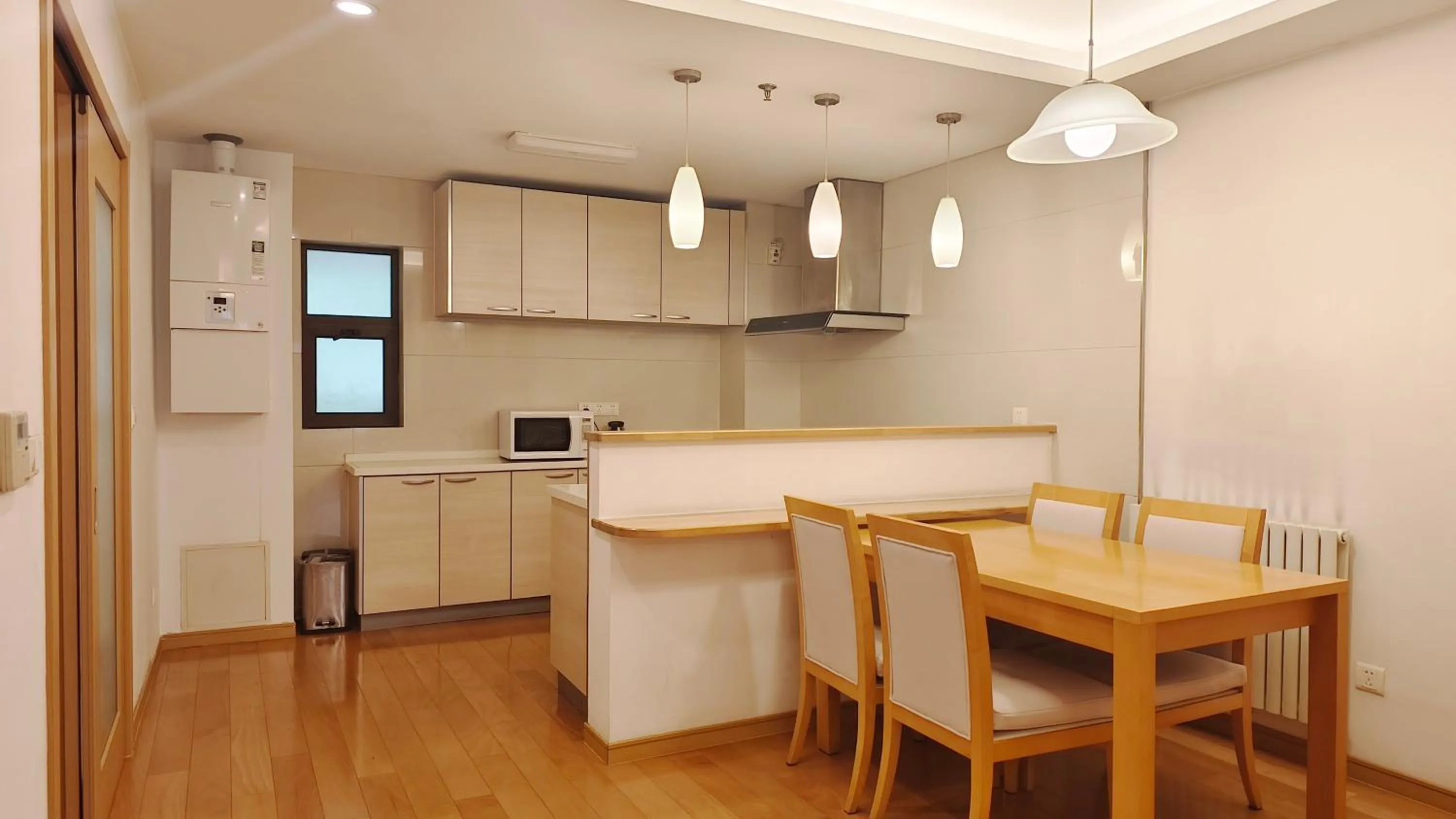 Kitchen or kitchenette in Belgravia Serviced Residence Wuxi