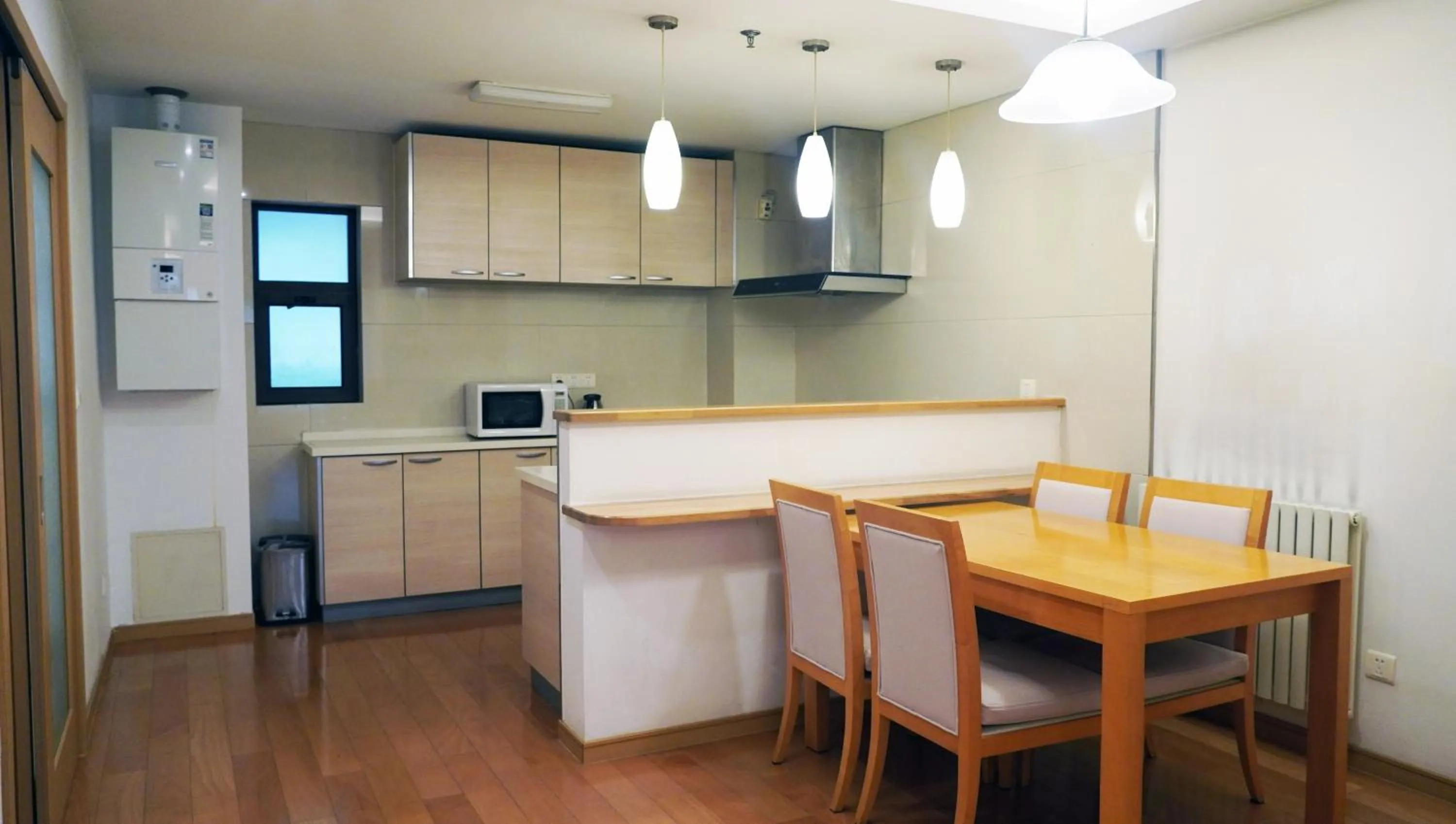 Kitchen or kitchenette in Belgravia Serviced Residence Wuxi