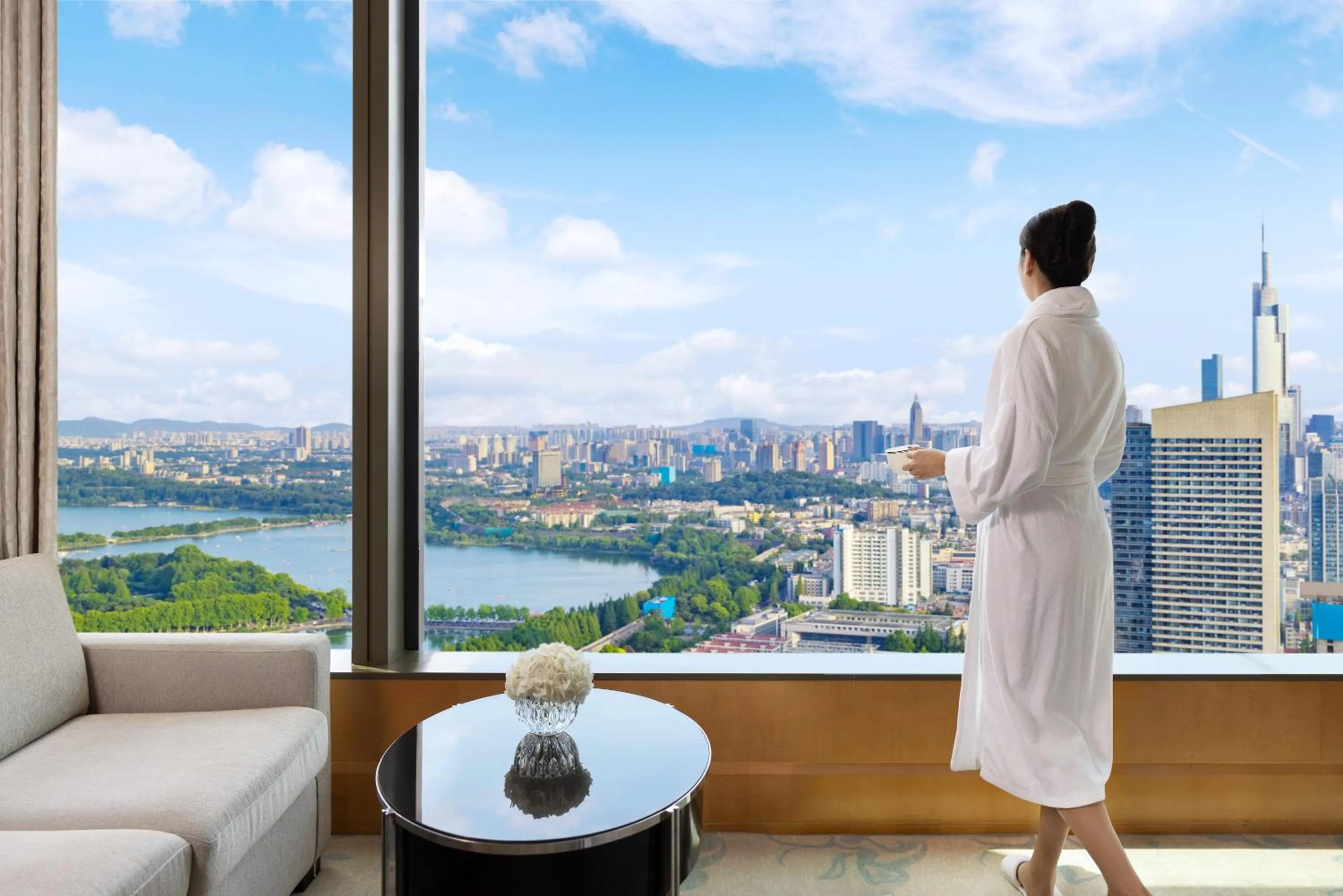 Lake view in Shangri-La Nanjing