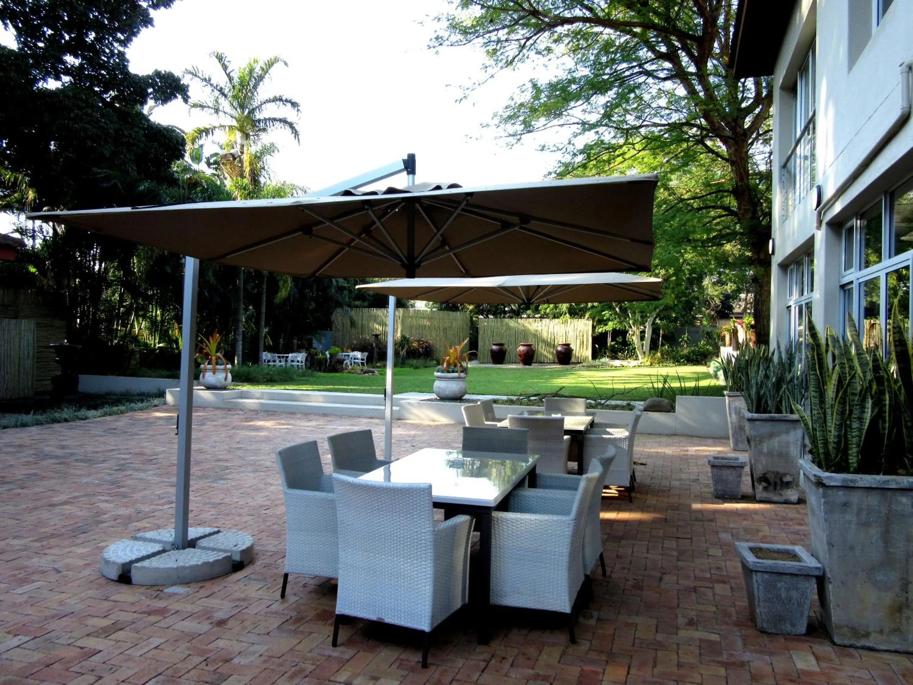 Patio in Elegant Lodge & Conference Center